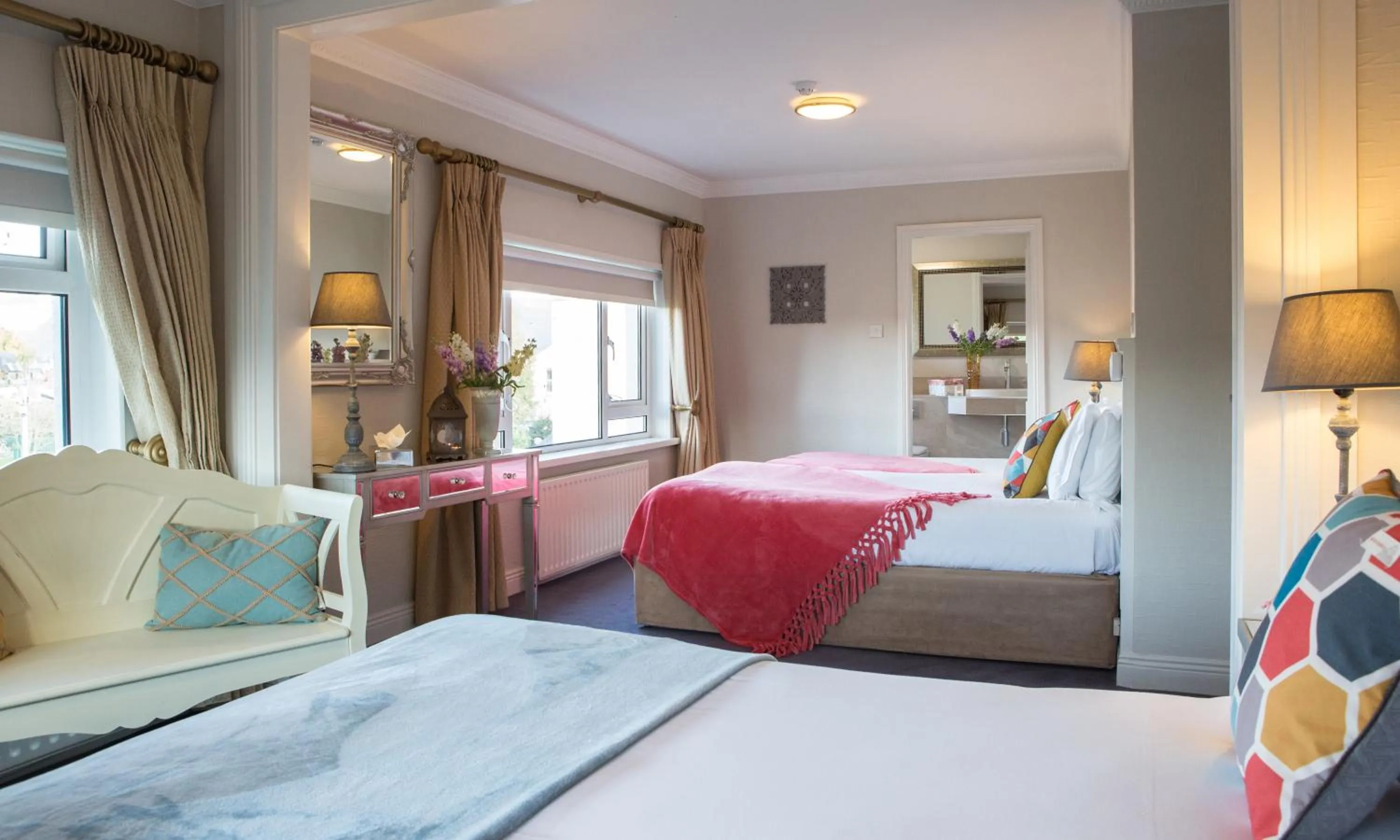 Bed in Whitford House Hotel