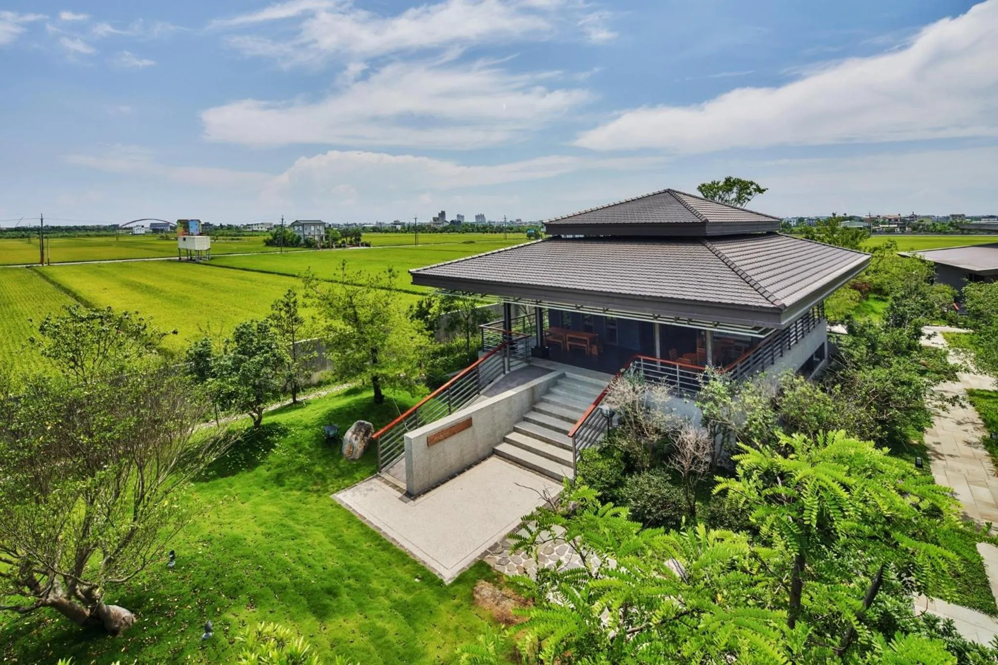 Garden view in Apexvilla-moon