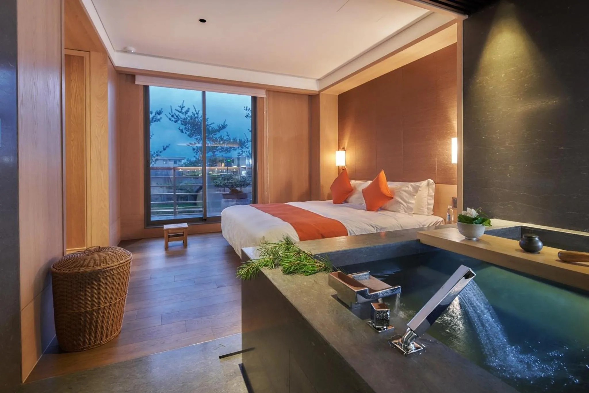 Natural landscape, Bed in Apexvilla-moon