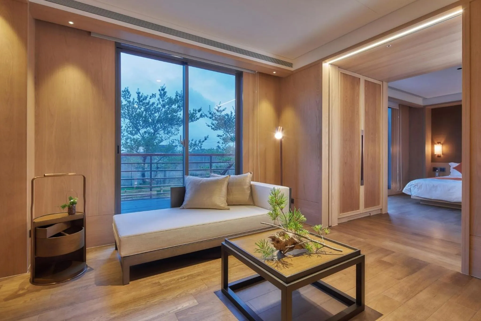 Living room, Bed in Apexvilla-moon