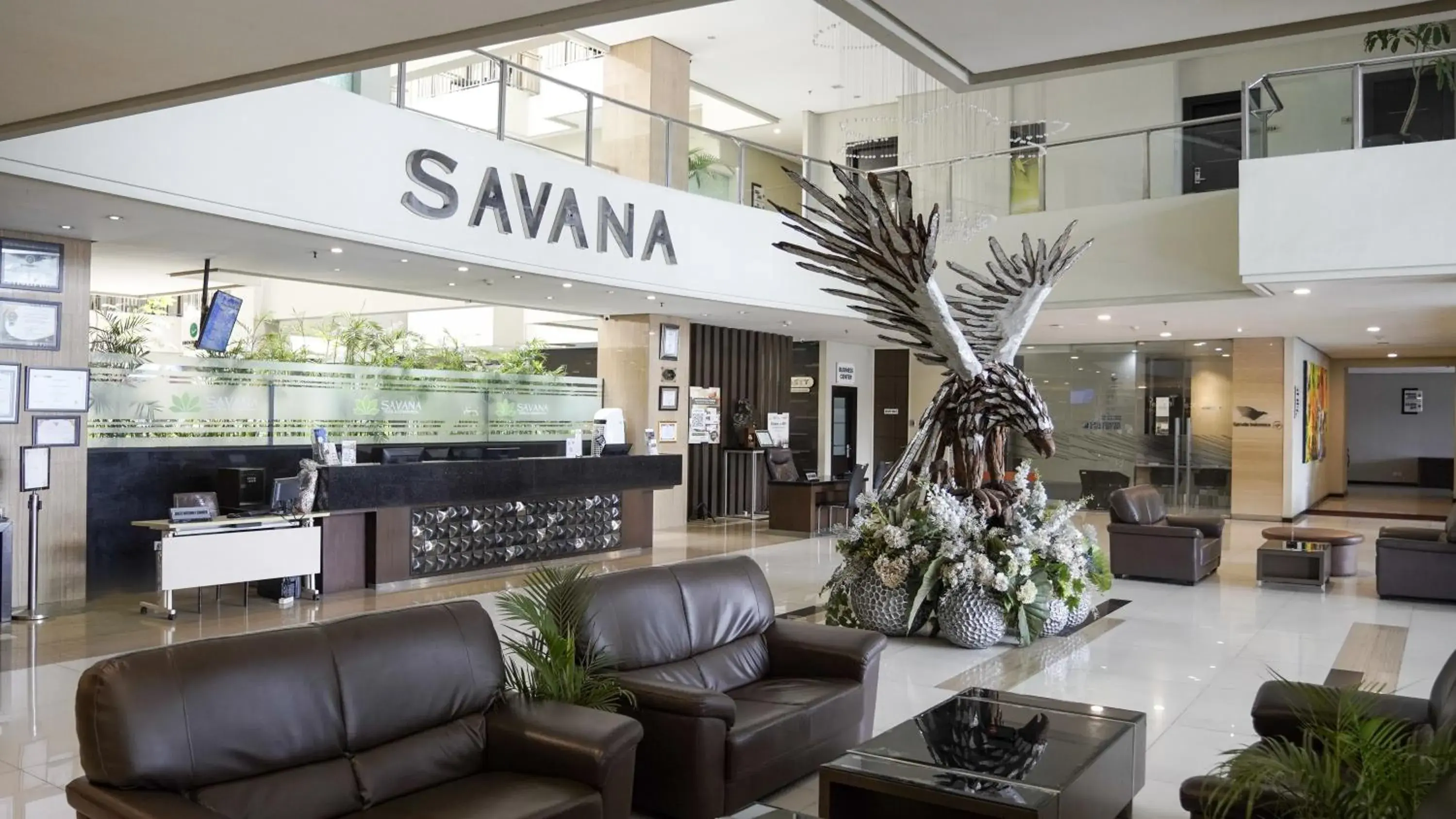 Lobby or reception in Savana Hotel & Convention Malang Lobby or reception in Savana Hotel & Convention Malang