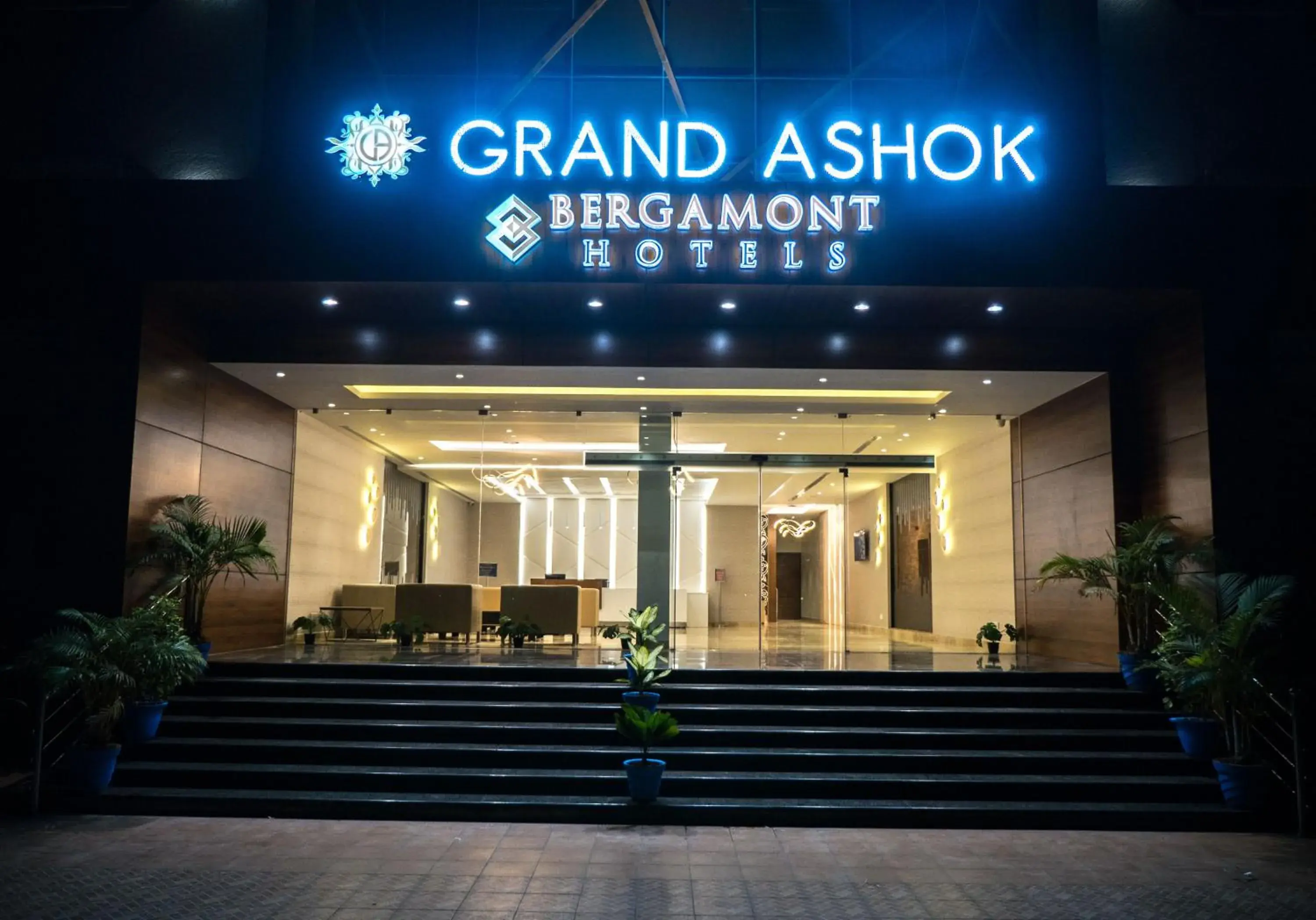 Facade/entrance in Grand Ashok Facade/entrance in Grand Ashok