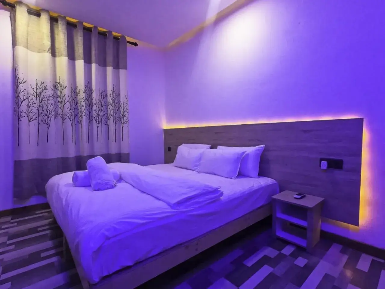 Bedroom, Bed in Molar Wave Bedroom, Bed in Molar Wave