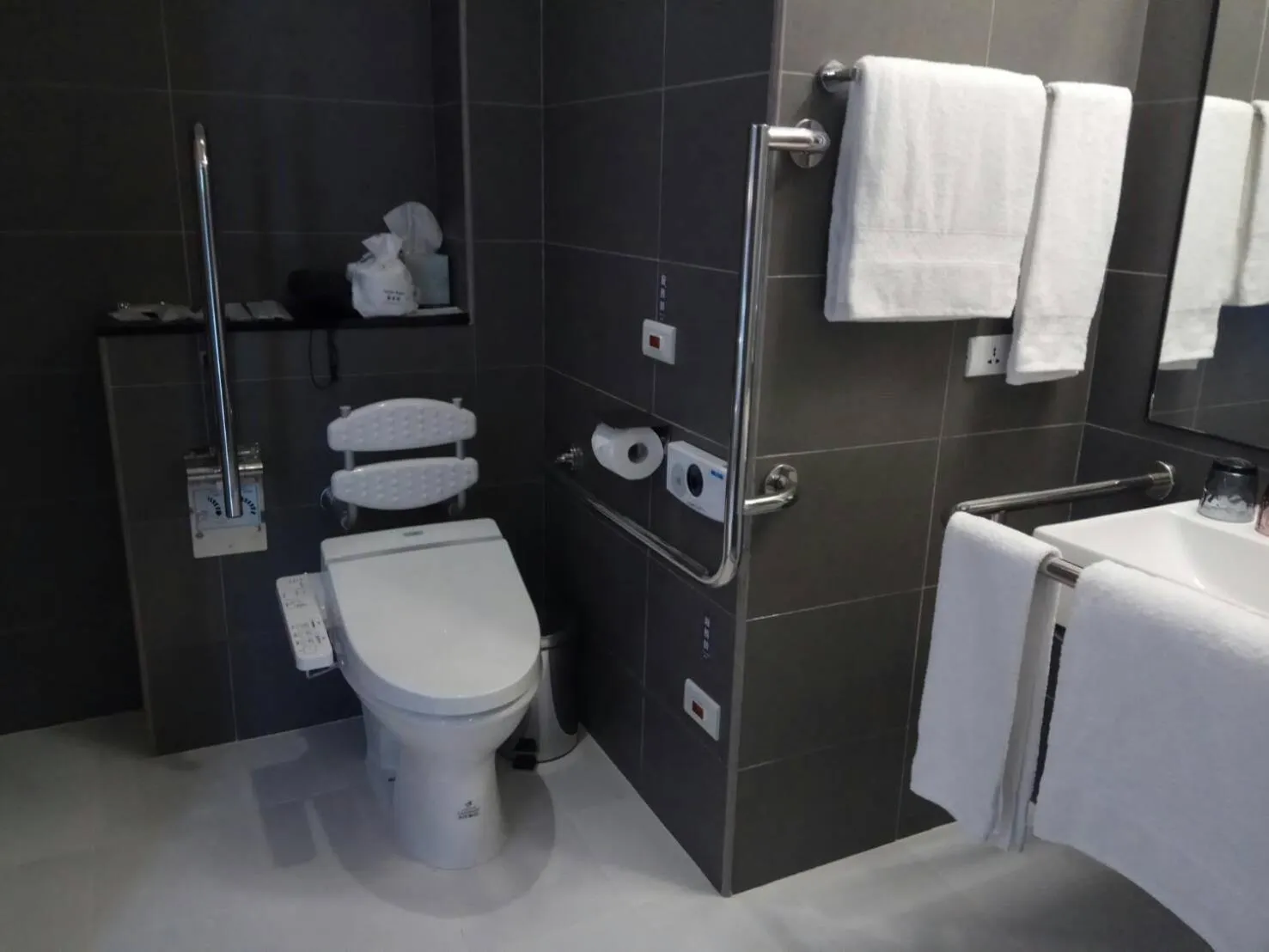 Toilet in Jolley Hotel