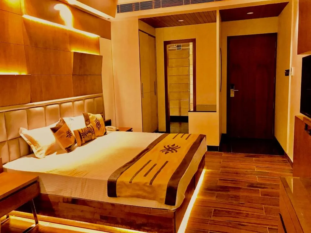 Bed in JRD Pride-Business Hotel