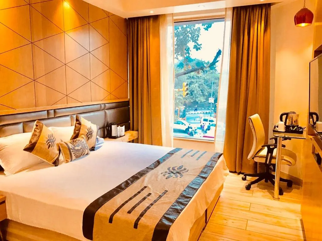 Bed in JRD Pride-Business Hotel