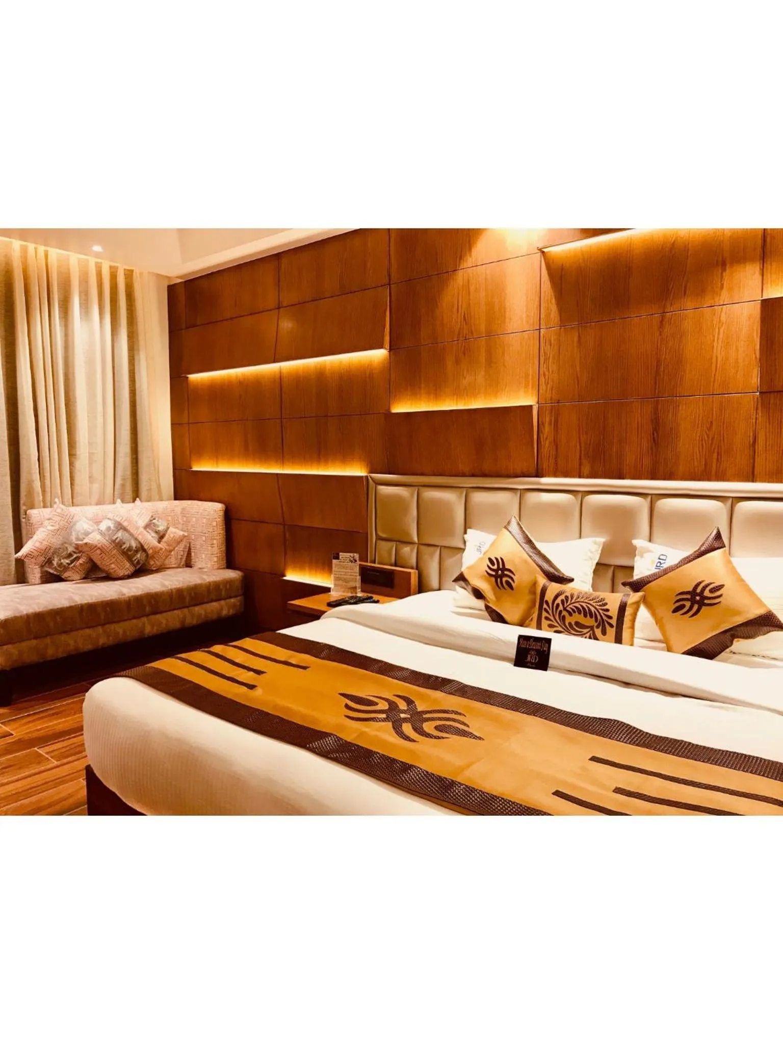 Bed in JRD Pride-Business Hotel