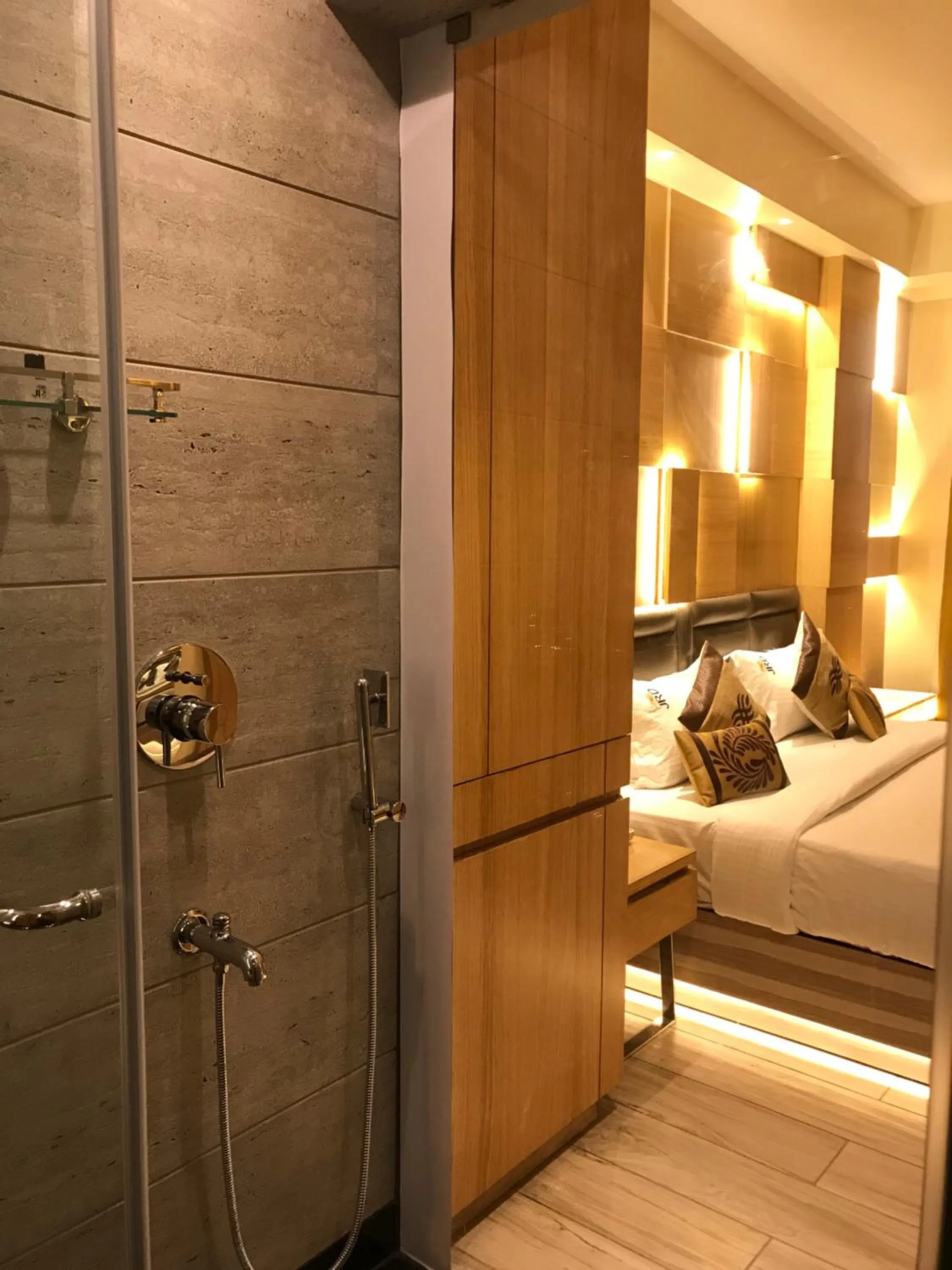 Bed in JRD Pride-Business Hotel