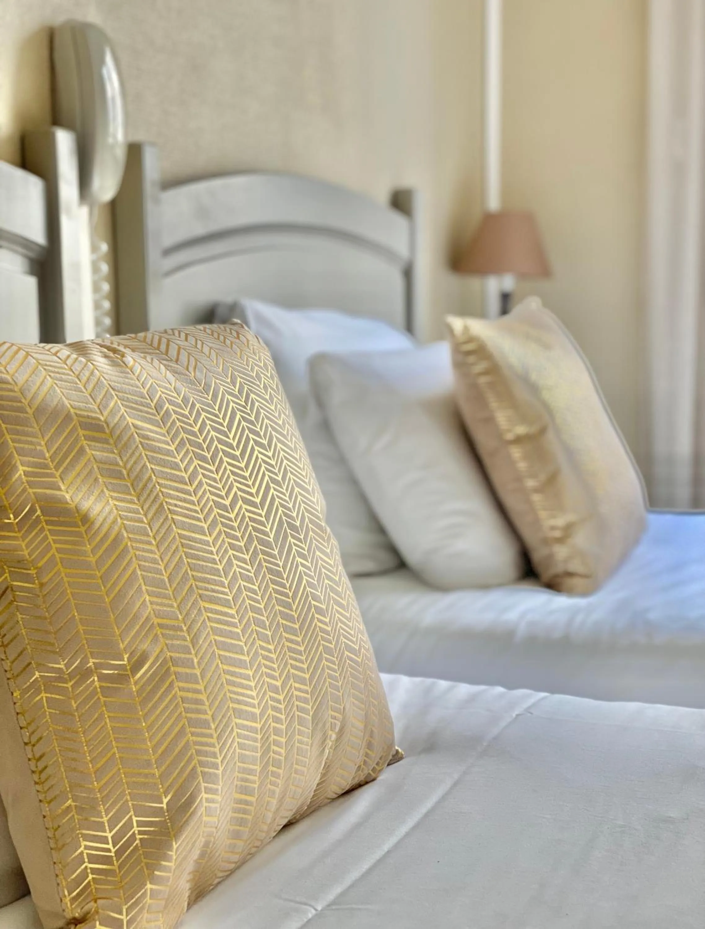 Decorative detail, Bed in Maison Richet