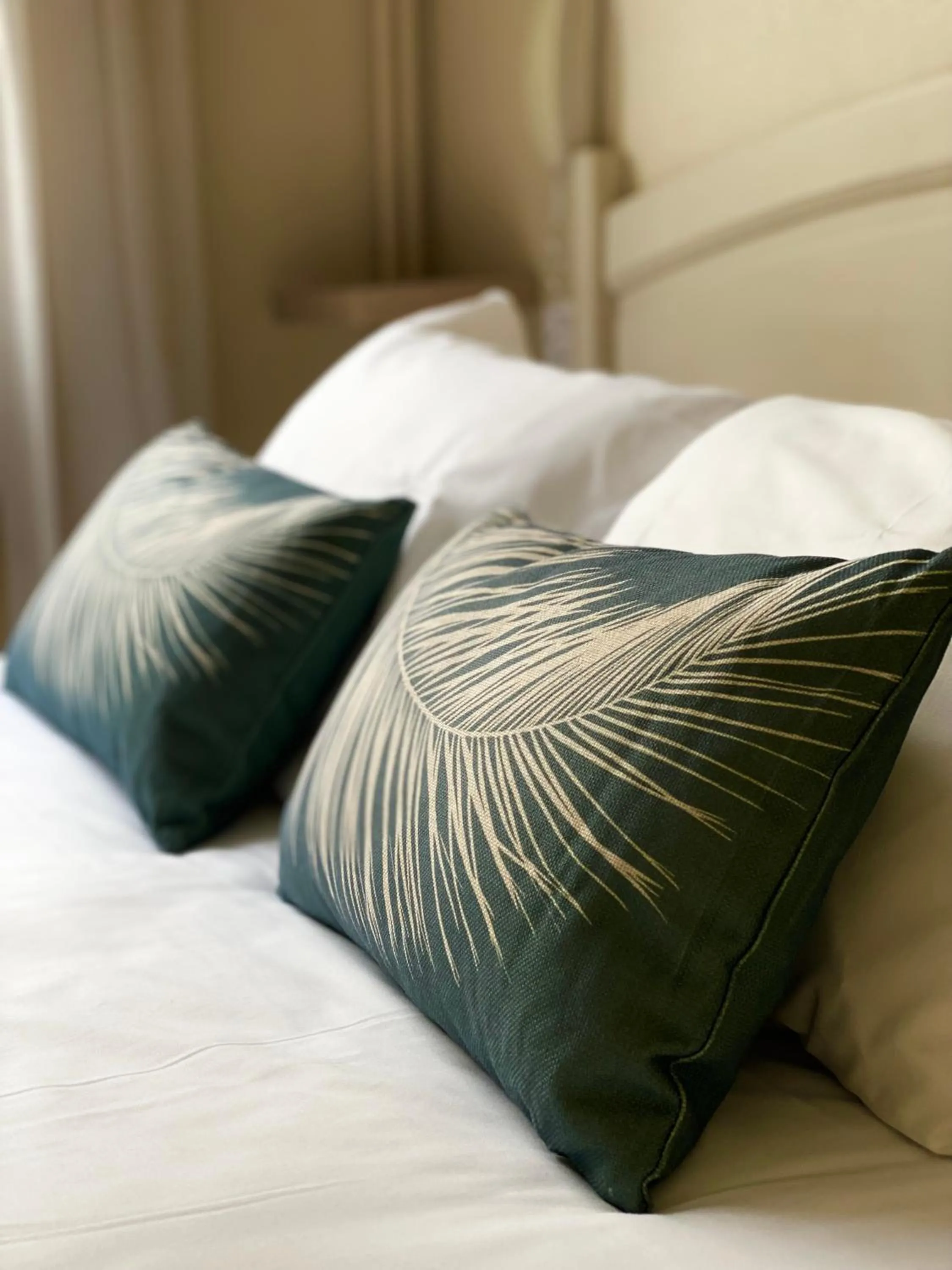 Decorative detail, Bed in Maison Richet