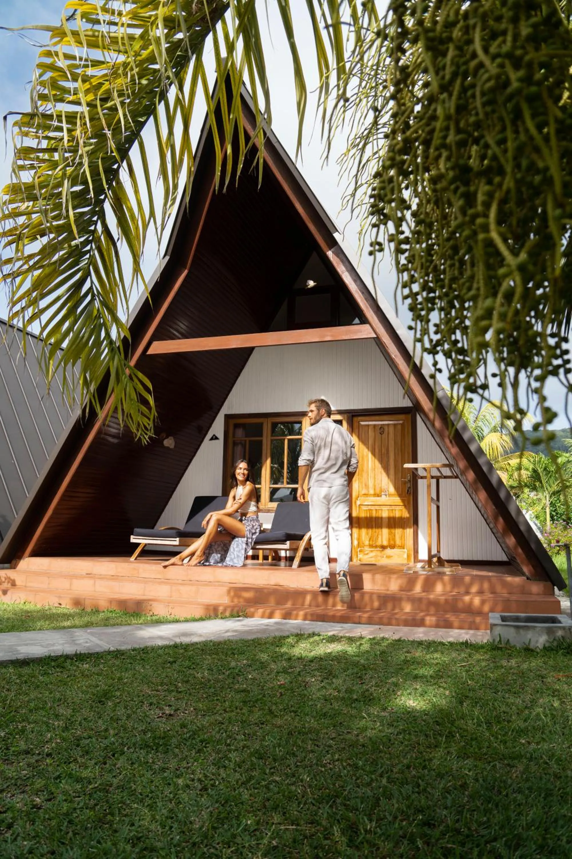 View (from property/room) in La Digue Island Lodge