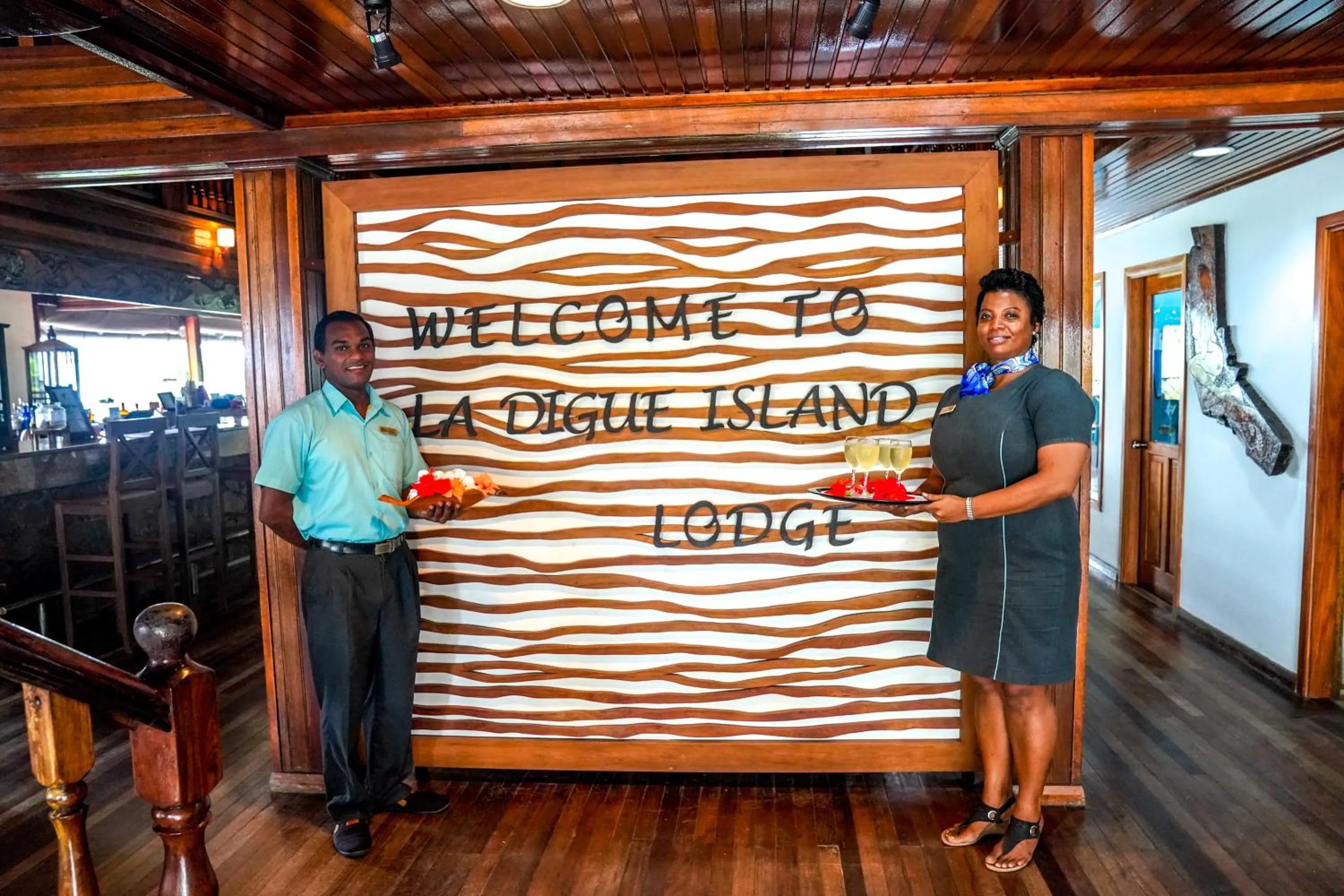 Staff in La Digue Island Lodge