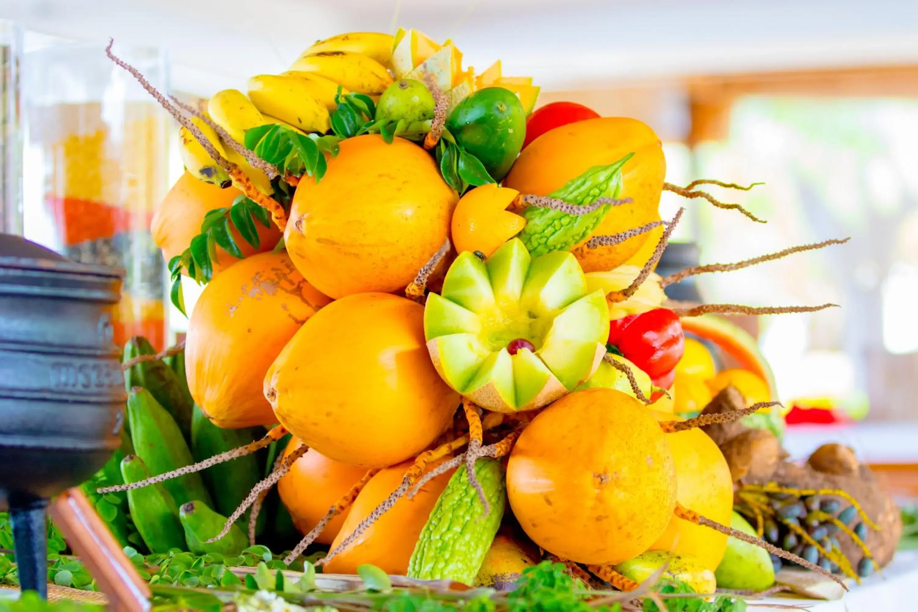 Food in La Digue Island Lodge Food in La Digue Island Lodge