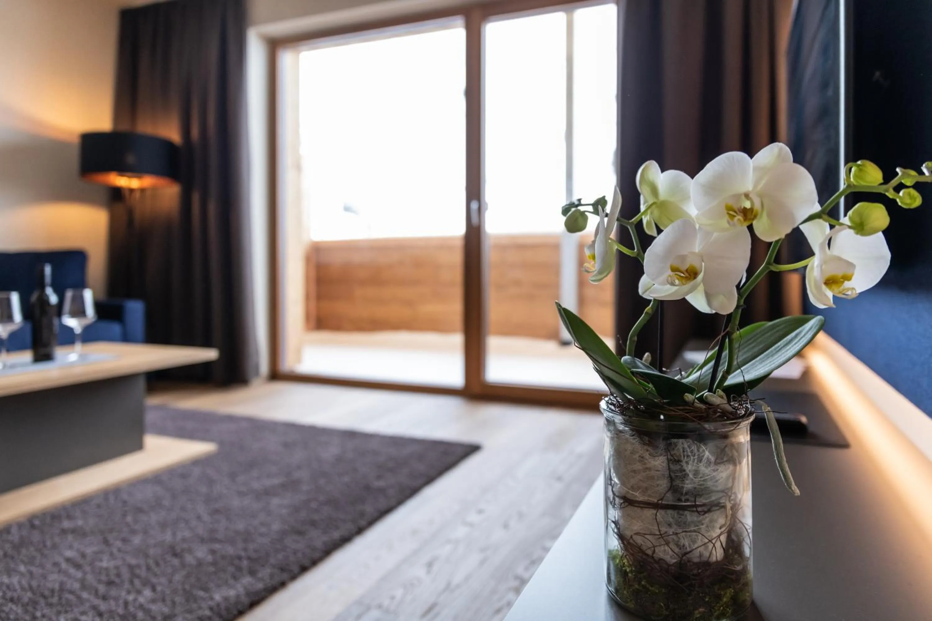 Living room, Bed in Wolfegg