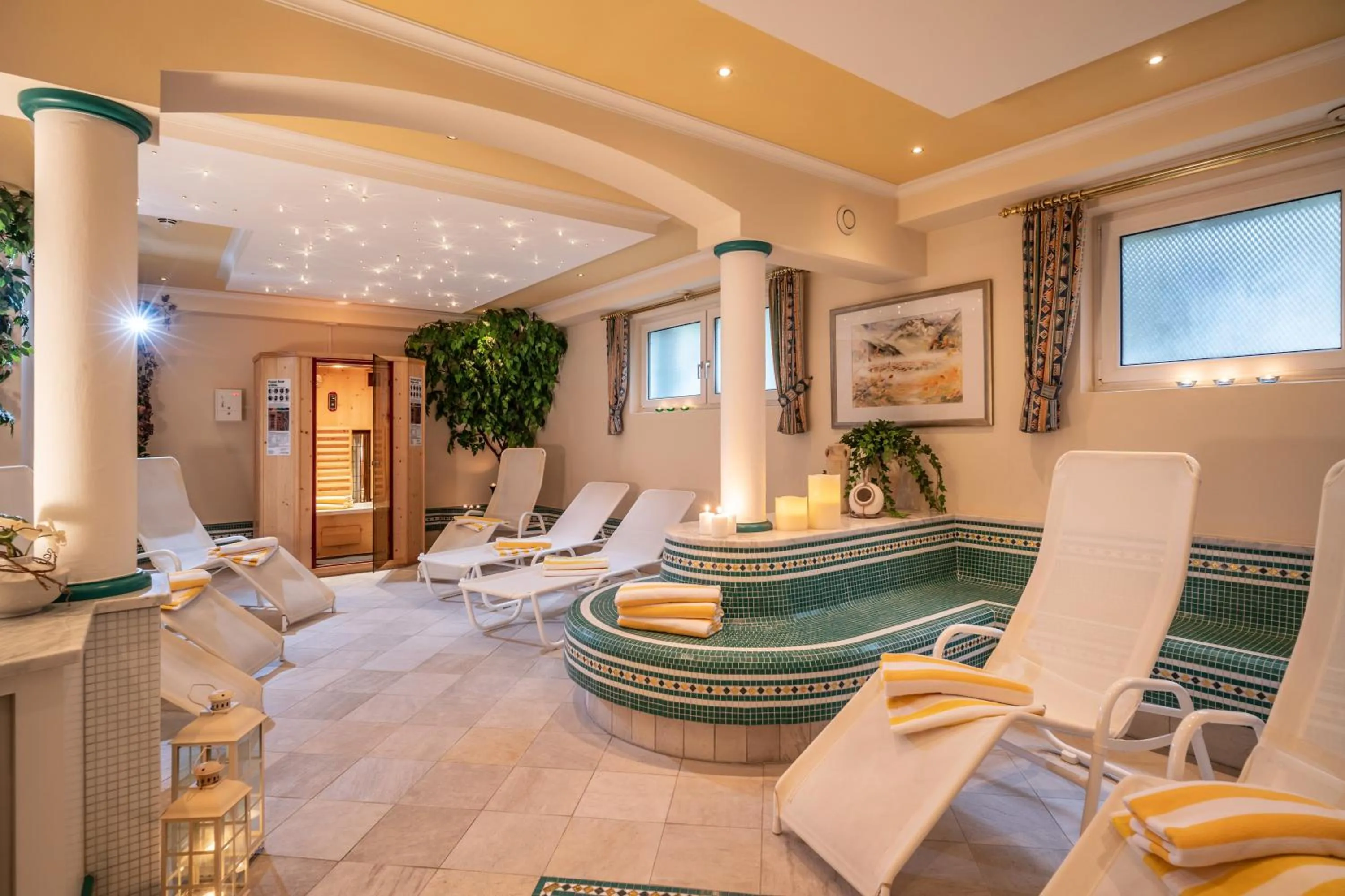 Sauna in Hotel Garni Erler