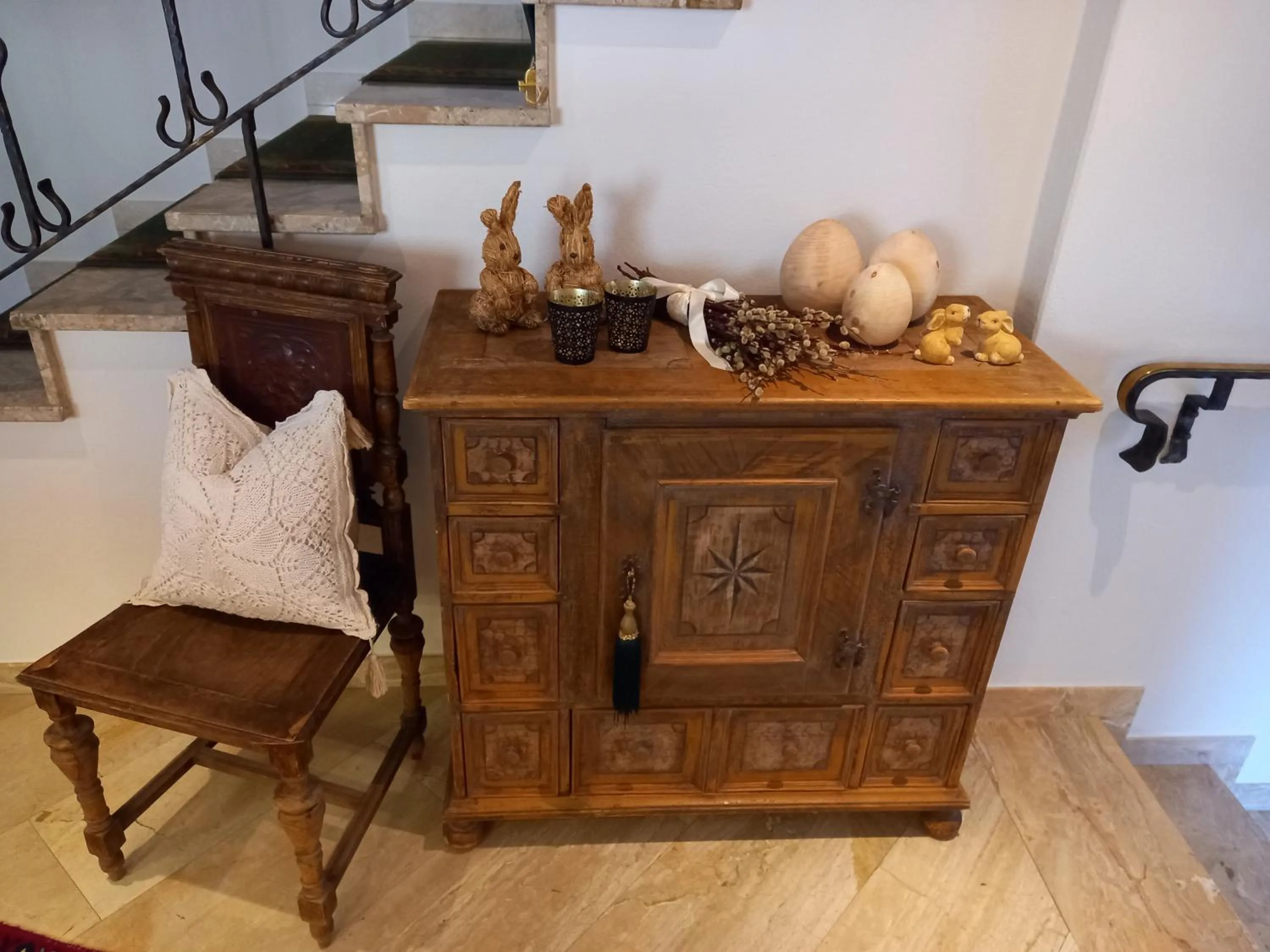 Decorative detail in Hotel Garni Erler