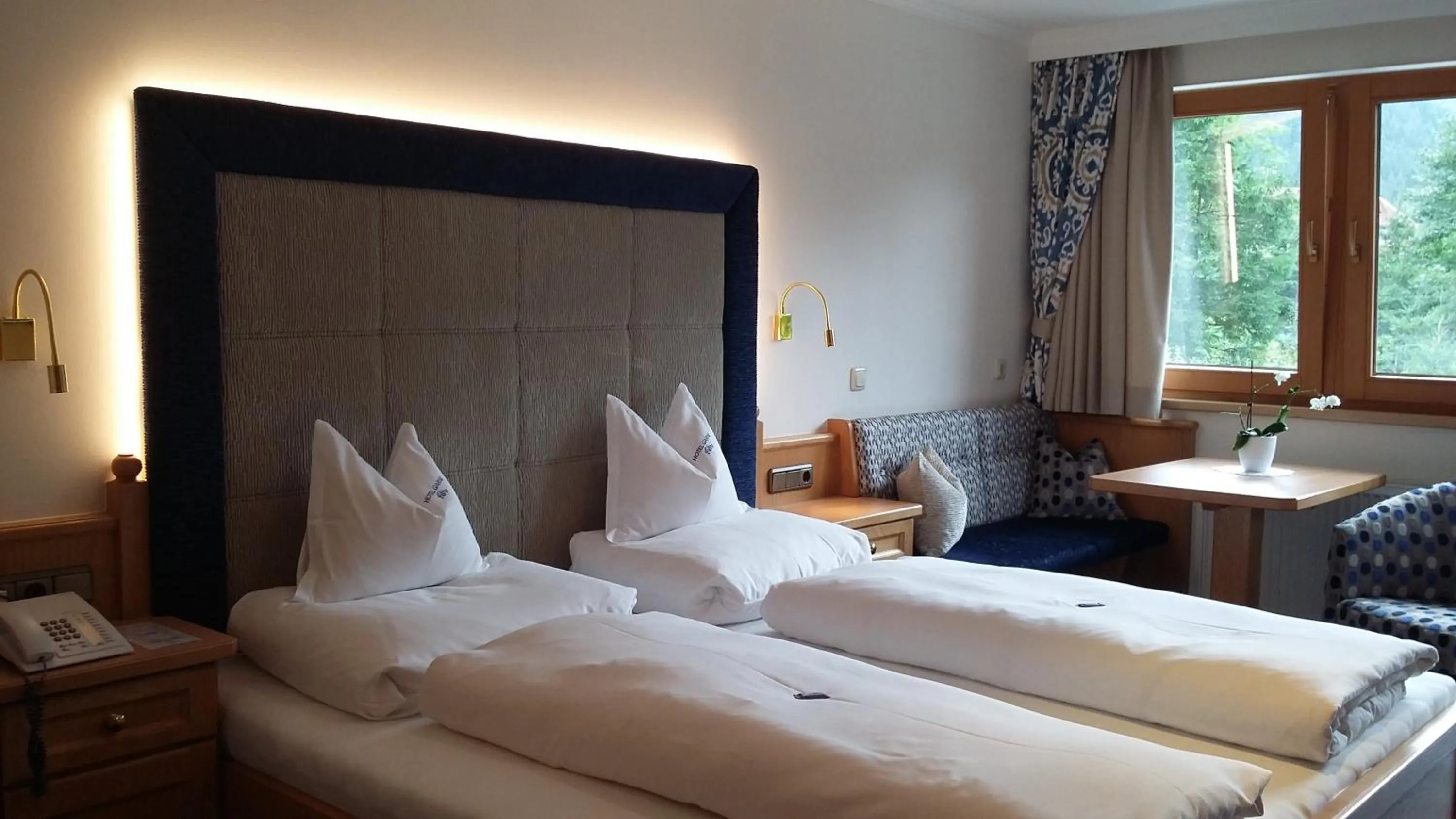 Bedroom, Bed in Hotel Garni Erler