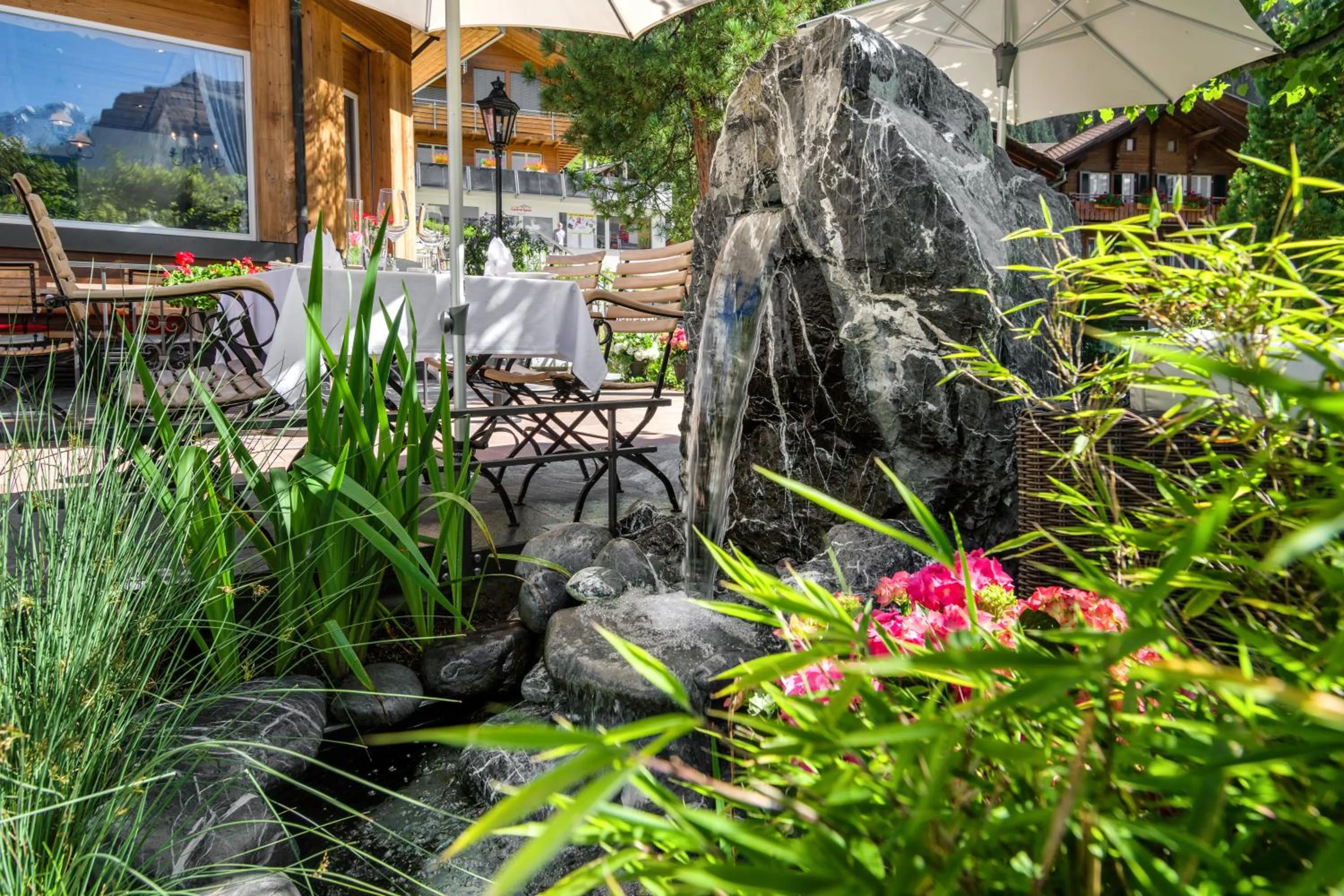 Balcony/Terrace in Hotel Schönegg