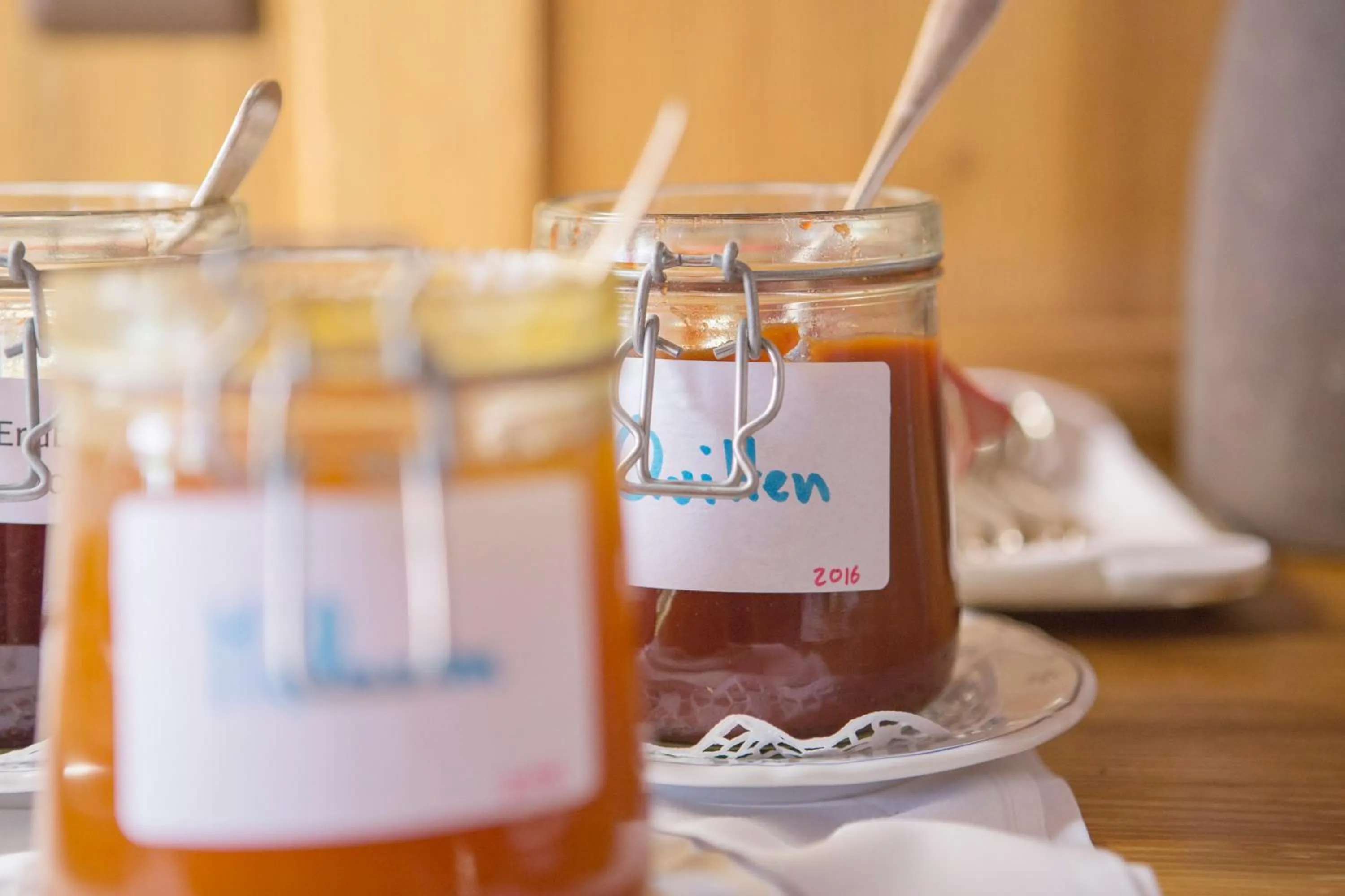 Buffet breakfast in Hotel Schönegg