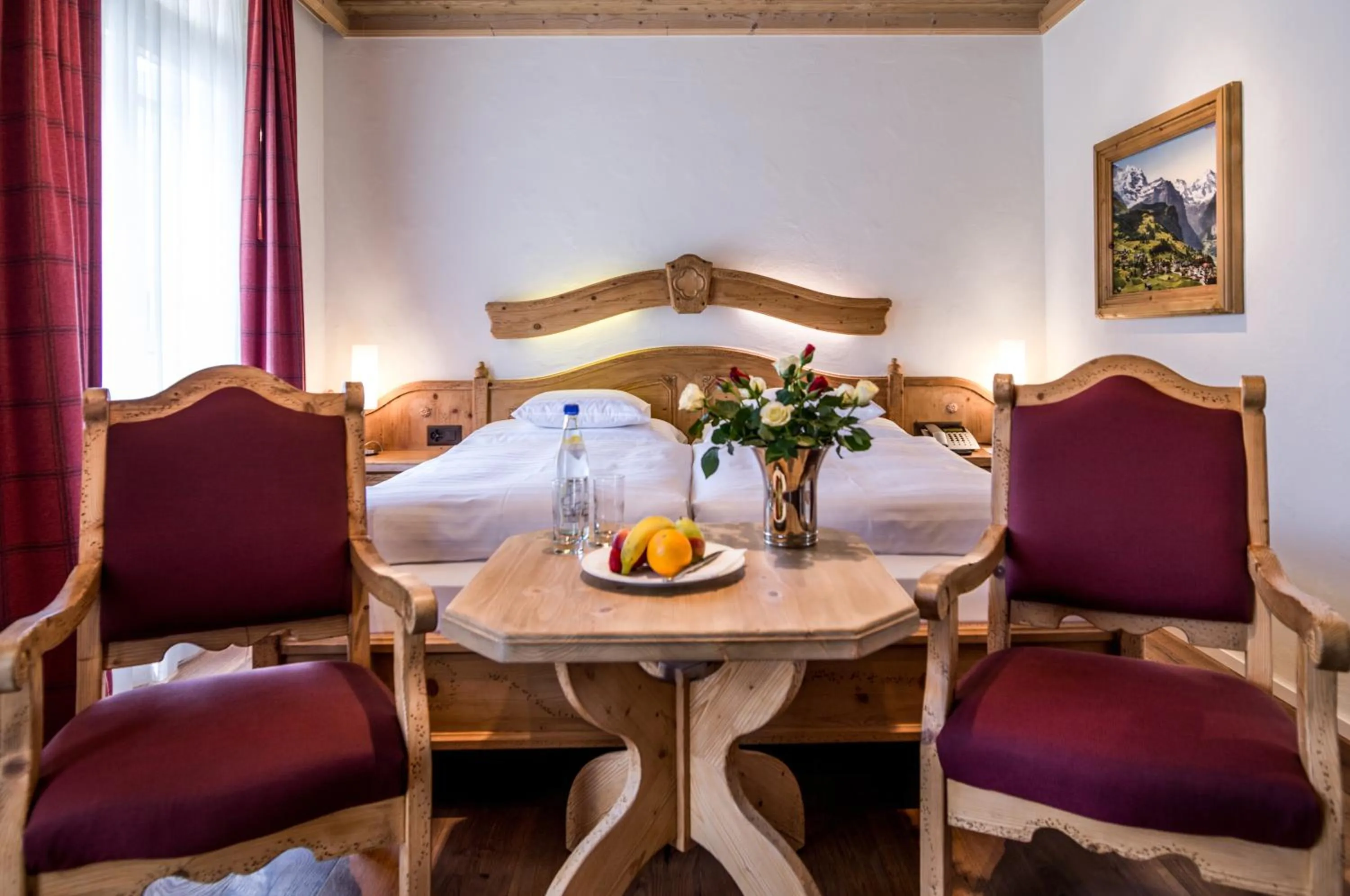 Photo of the whole room, Bed in Hotel Schönegg