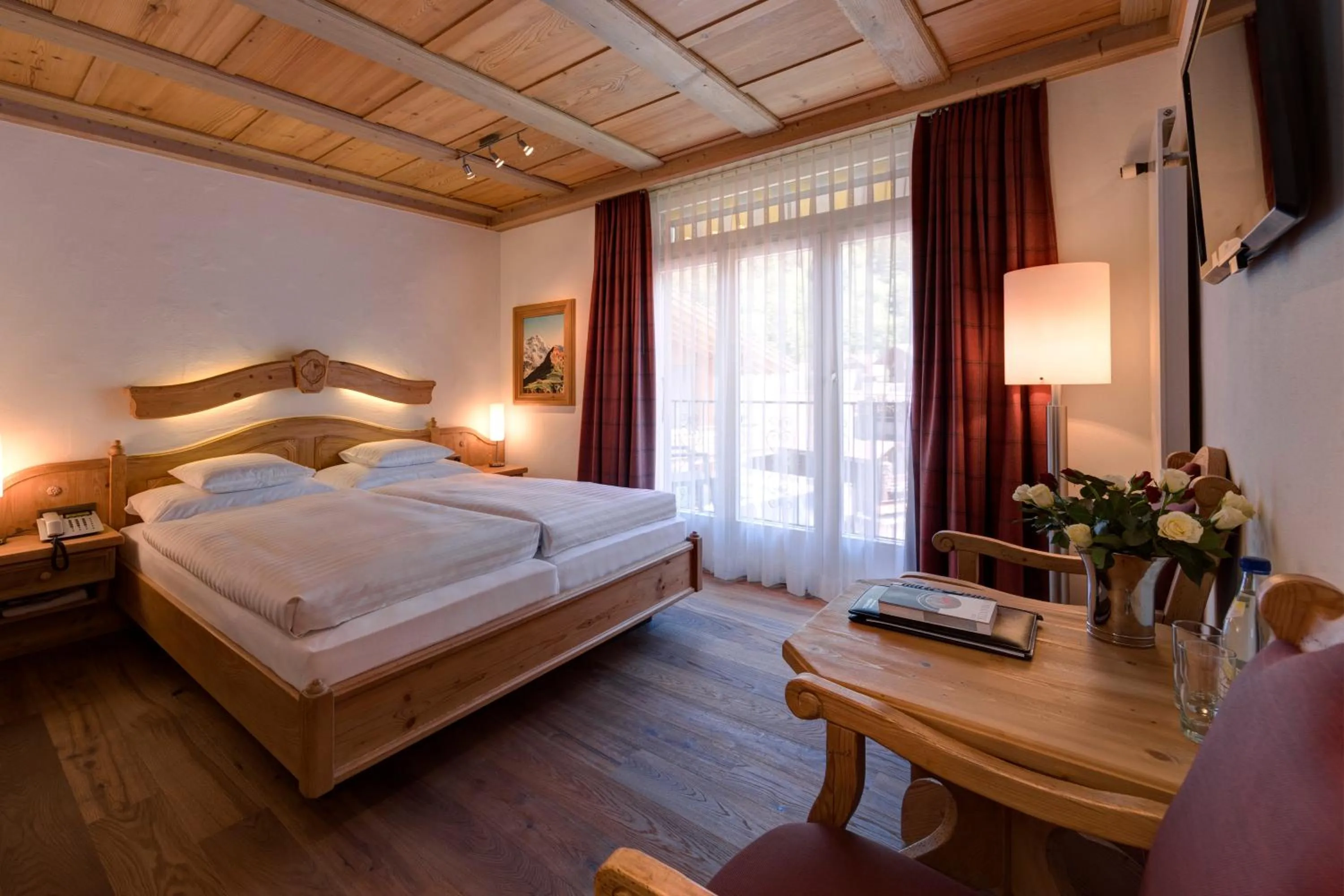 Photo of the whole room, Bed in Hotel Schönegg