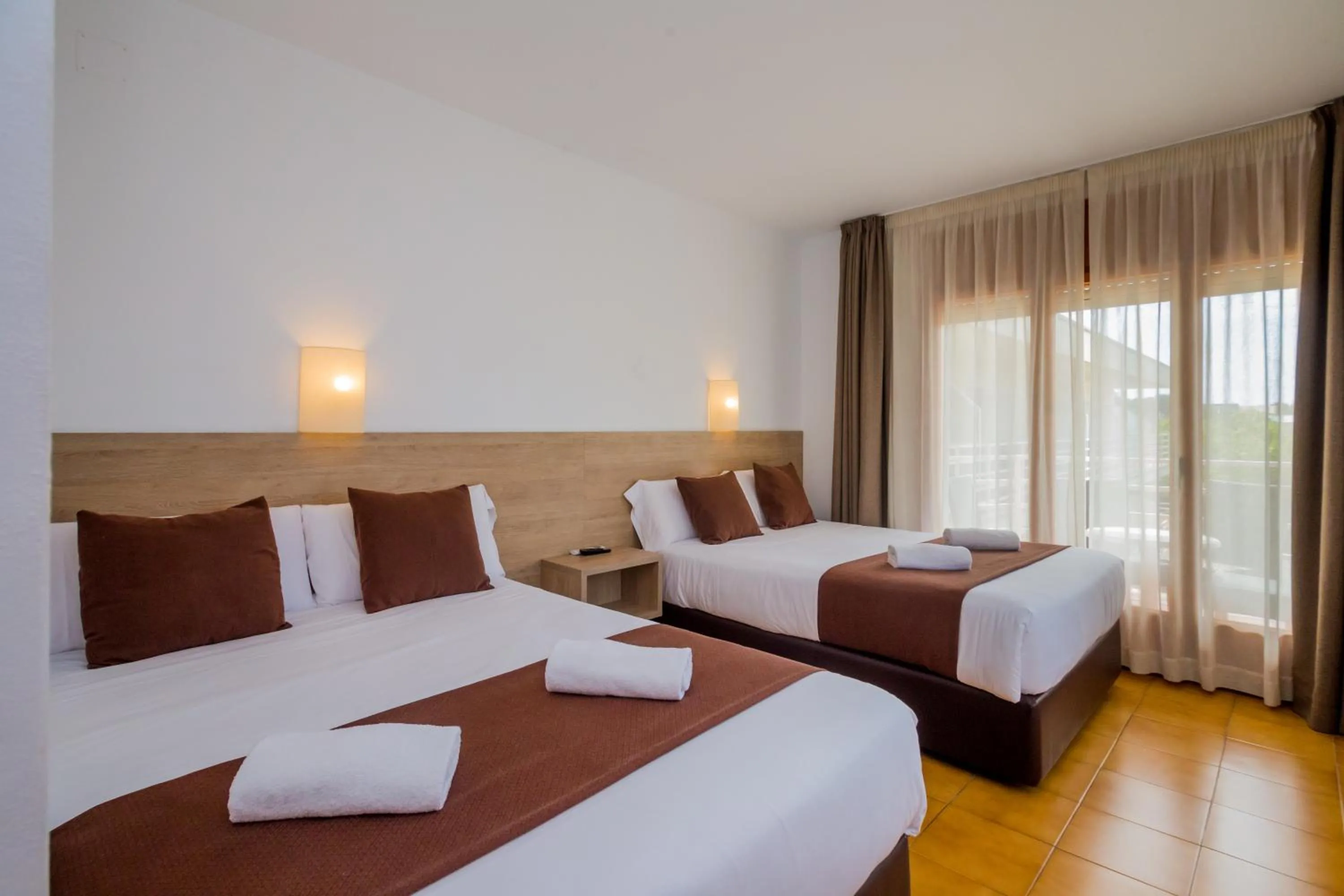 Bed in Hotel Hipica Park