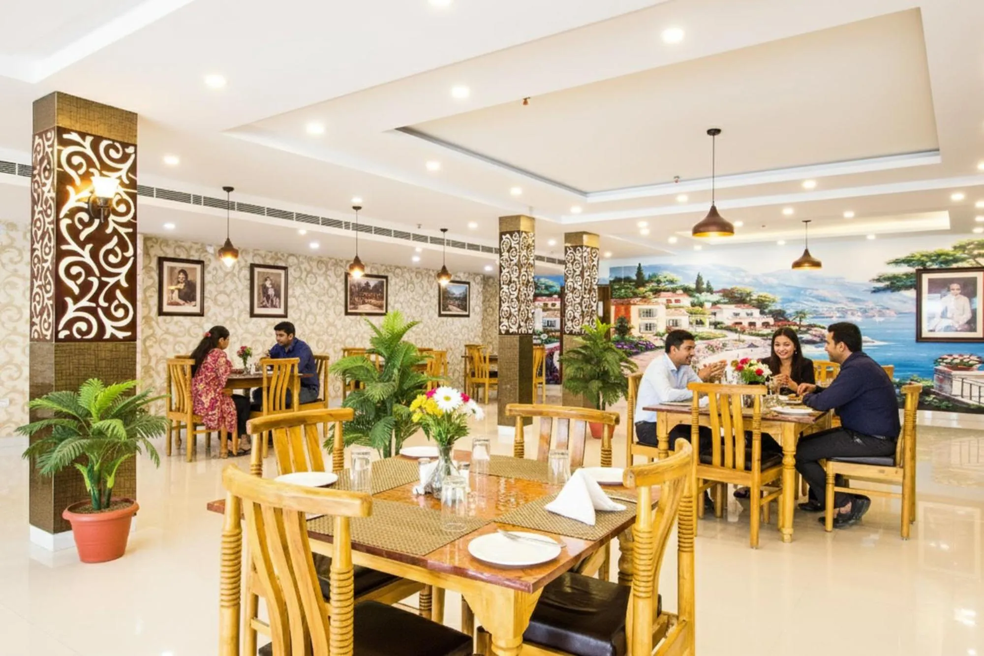 Restaurant/places to eat in Via Elysian Grand - 3 kms from Chaudhary Charan Singh International Airport Lucknow