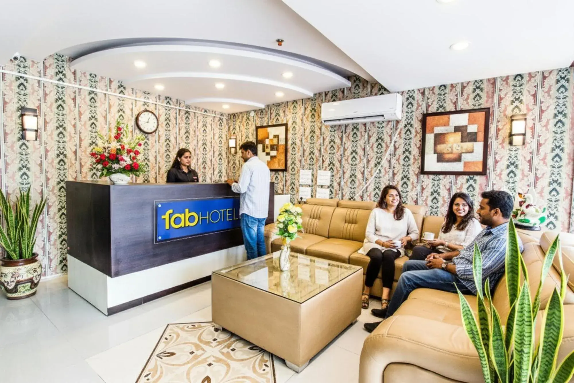 Lobby or reception in Via Elysian Grand - 3 kms from Chaudhary Charan Singh International Airport Lucknow Lobby or reception in Via Elysian Grand - 3 kms from Chaudhary Charan Singh International Airport Lucknow