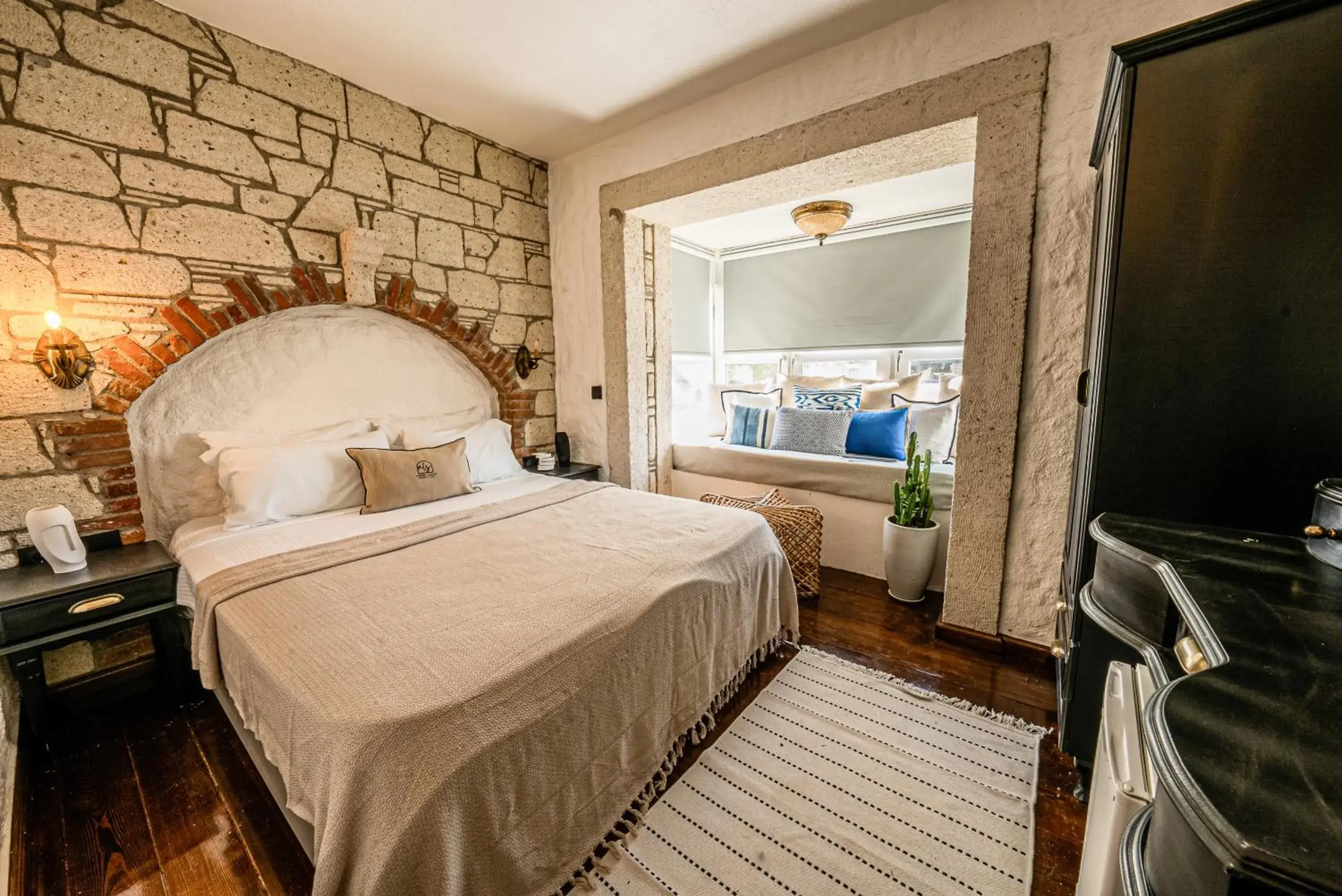 Queen Room with Garden View in Aleysim Otel - Alaçatı Queen Room with Garden View in Aleysim Otel - Alaçatı