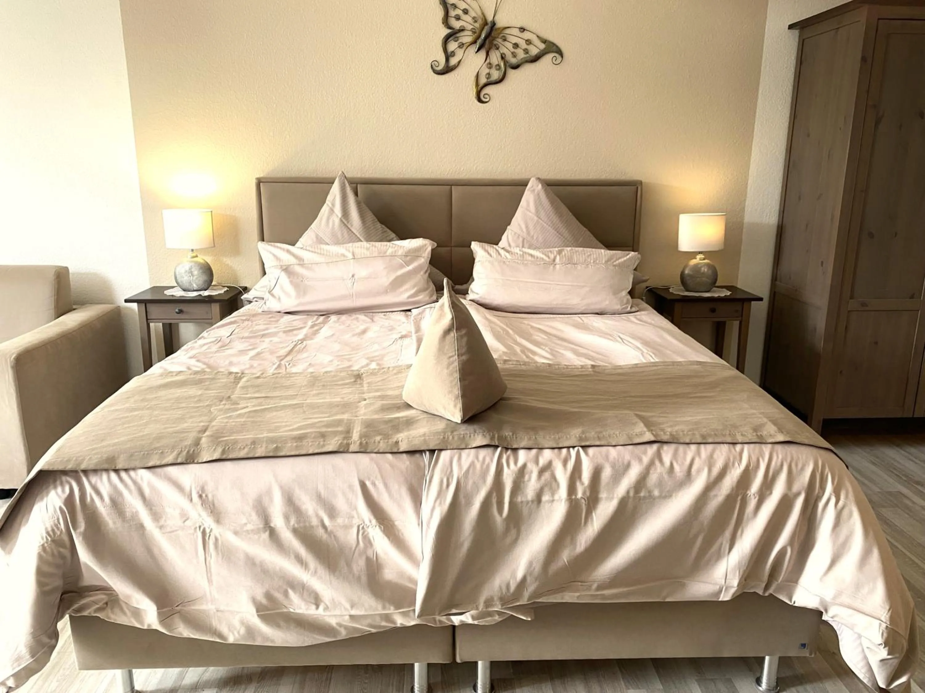 Bed in Haus Roseneck mit gratis Zugang zur Jod-Sole-Therme