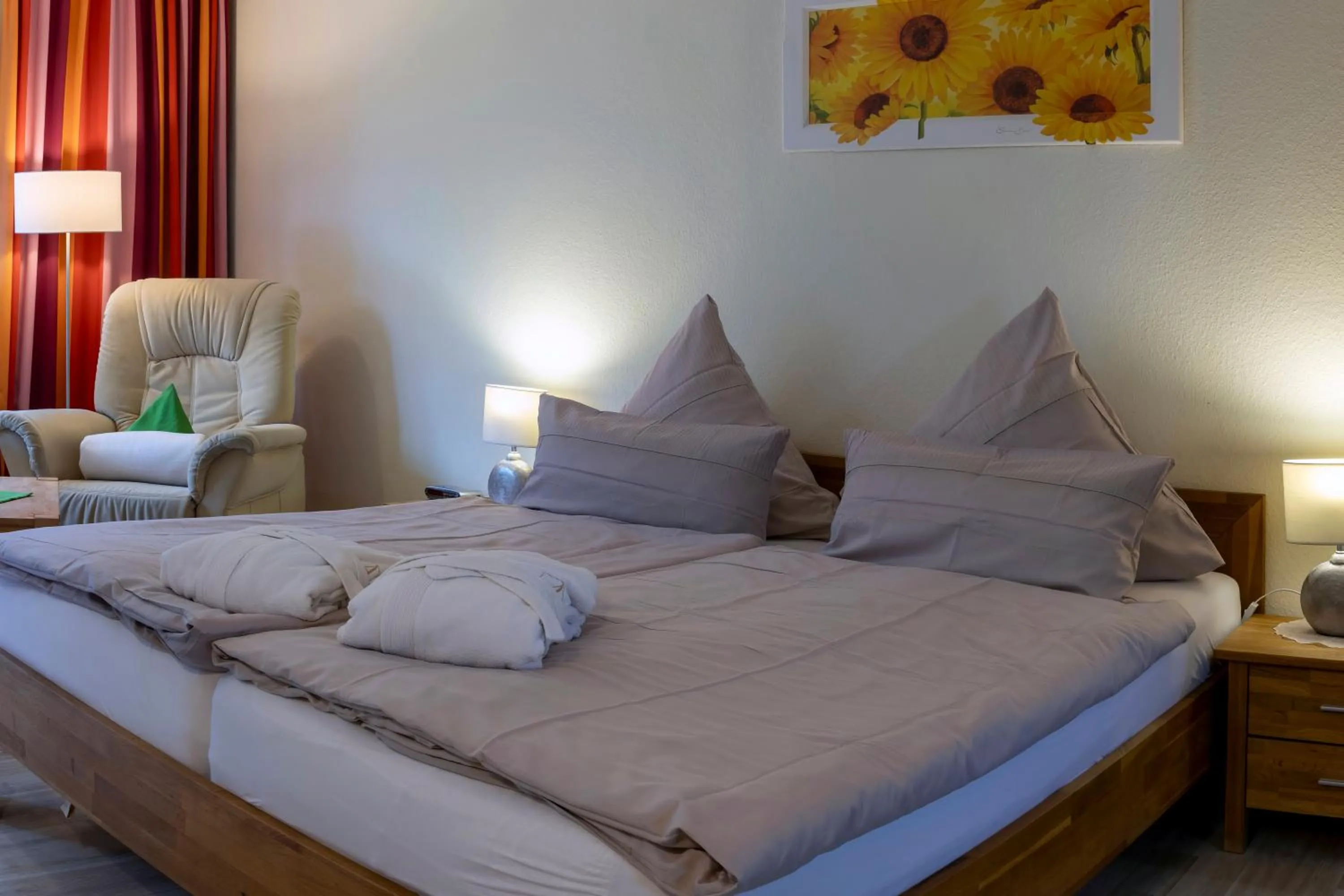 Bed in Haus Roseneck mit gratis Zugang zur Jod-Sole-Therme