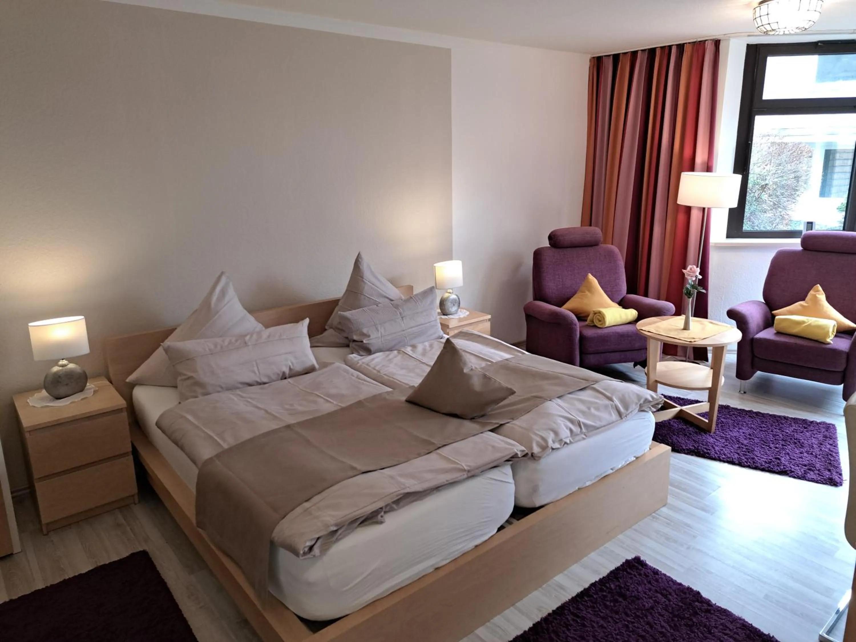 Photo of the whole room, Bed in Haus Roseneck mit gratis Zugang zur Jod-Sole-Therme
