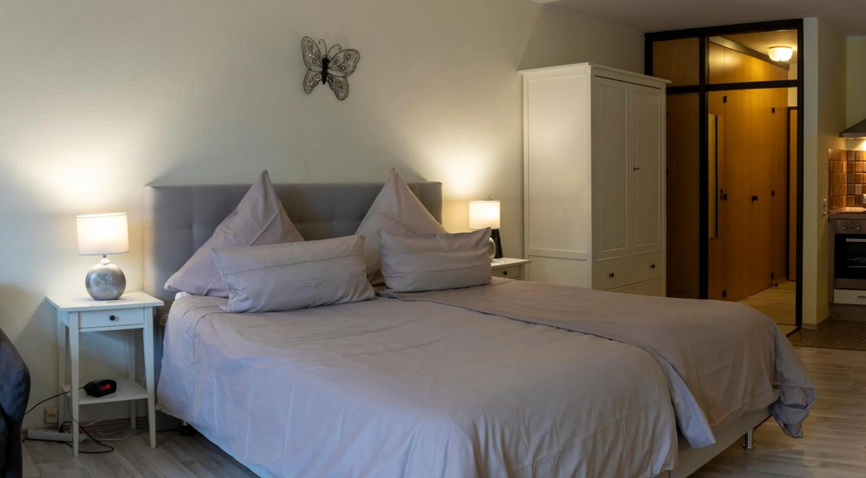 Bed in Haus Roseneck mit gratis Zugang zur Jod-Sole-Therme