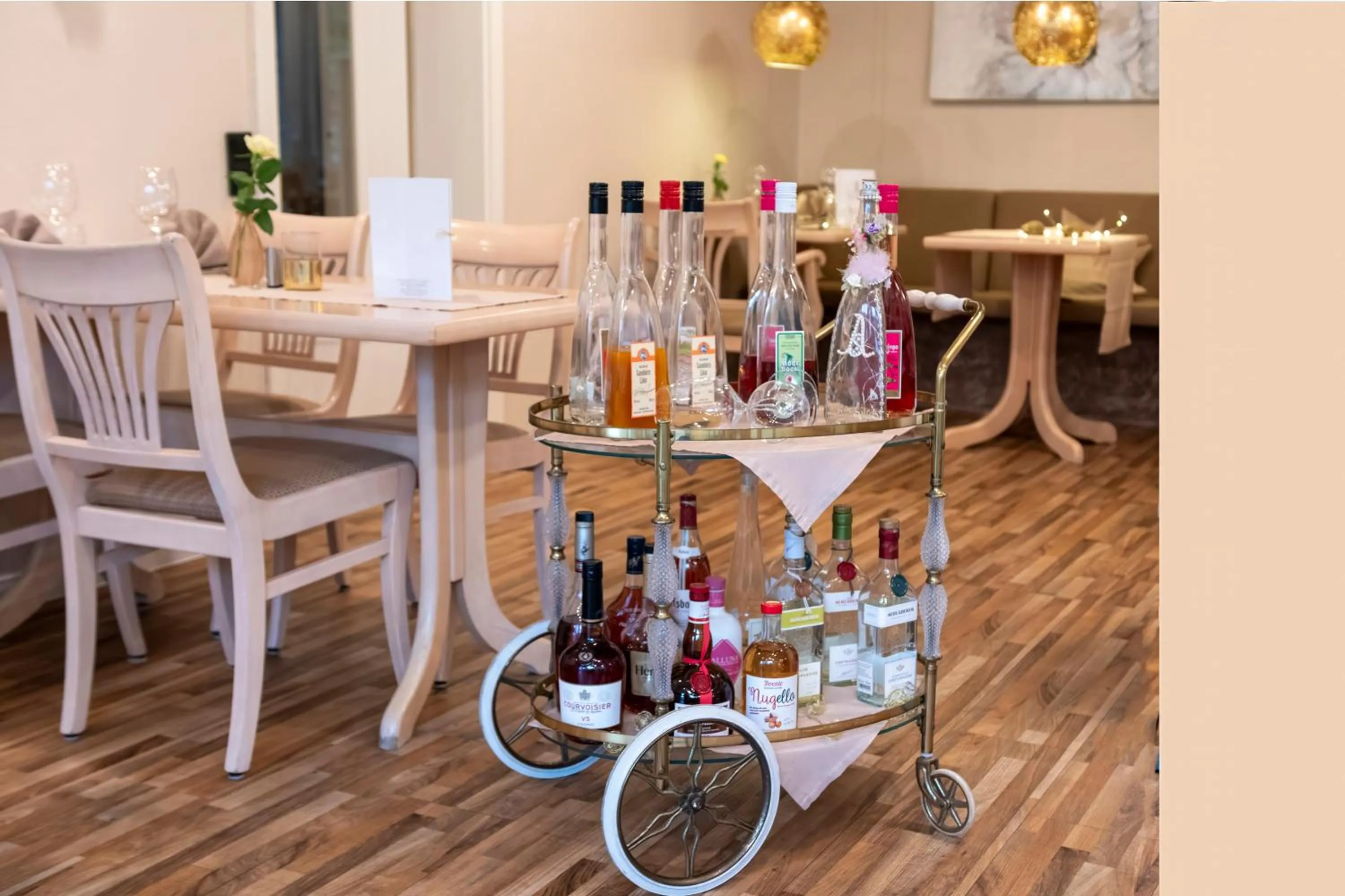 Restaurant/places to eat in Haus Roseneck mit gratis Zugang zur Jod-Sole-Therme