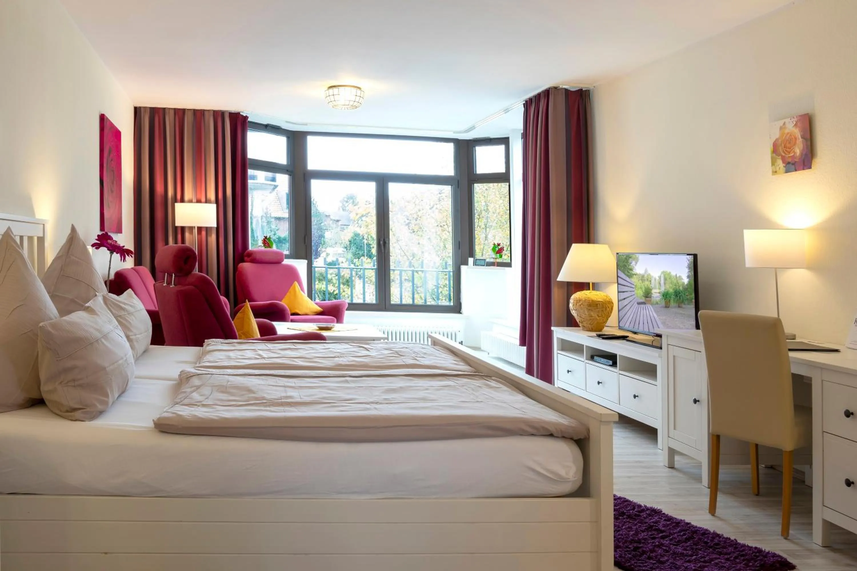 Photo of the whole room, Bed in Haus Roseneck mit gratis Zugang zur Jod-Sole-Therme