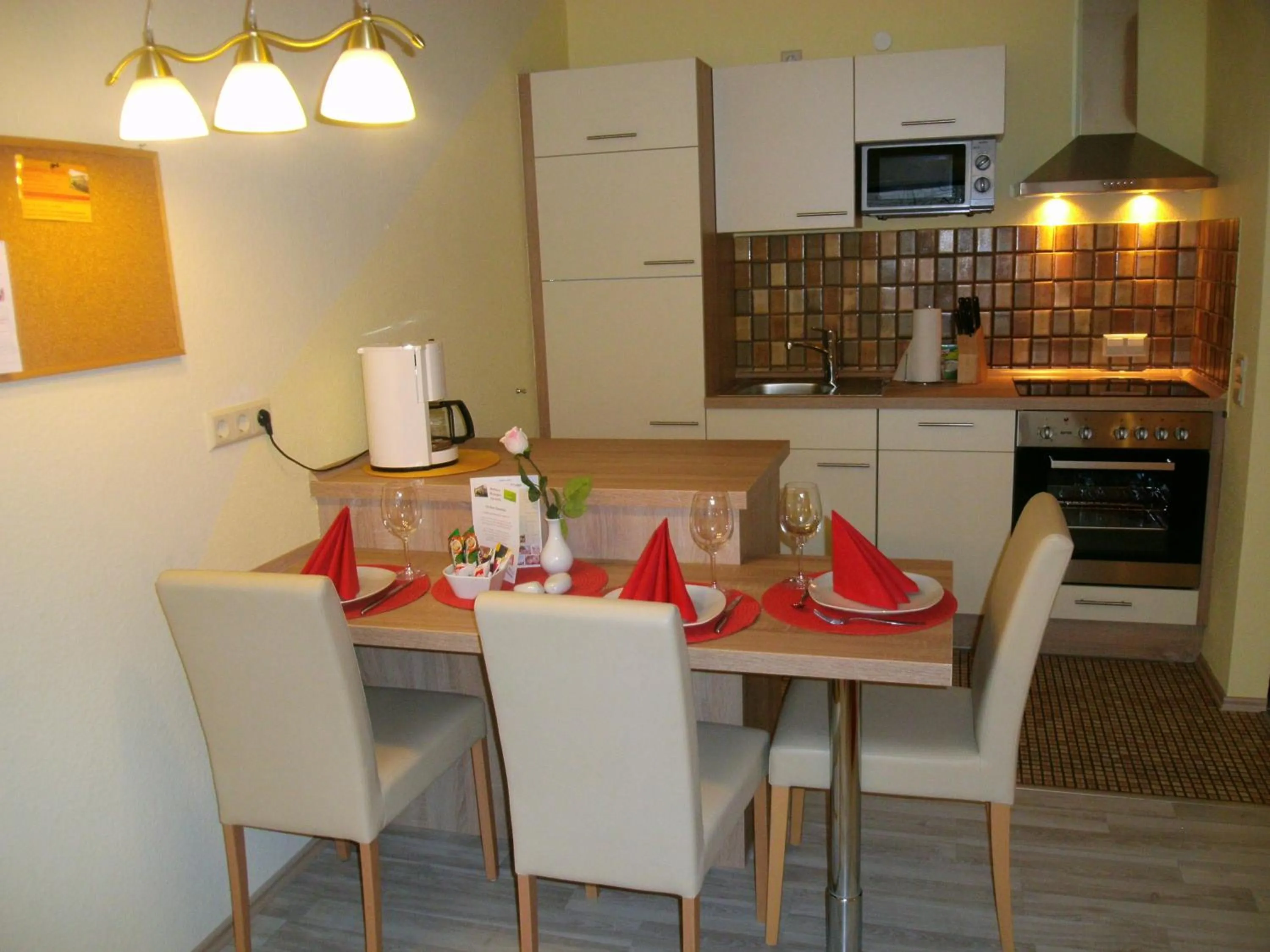 Coffee/tea facilities in Haus Roseneck mit gratis Zugang zur Jod-Sole-Therme