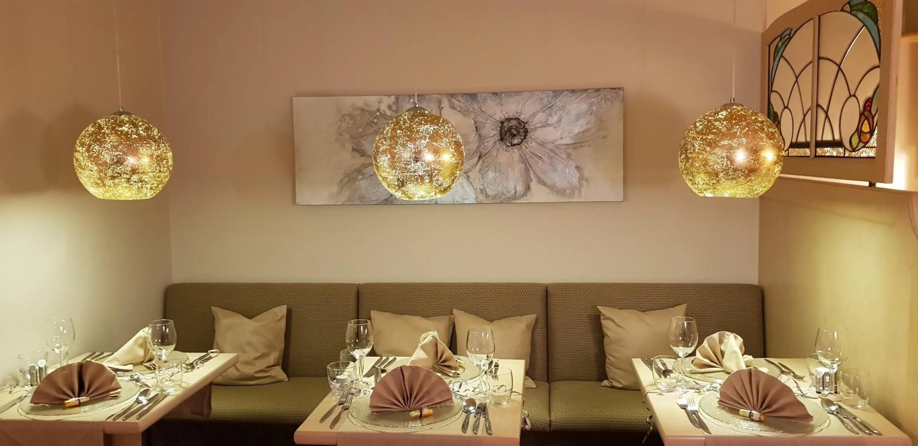 Restaurant/places to eat in Haus Roseneck mit gratis Zugang zur Jod-Sole-Therme