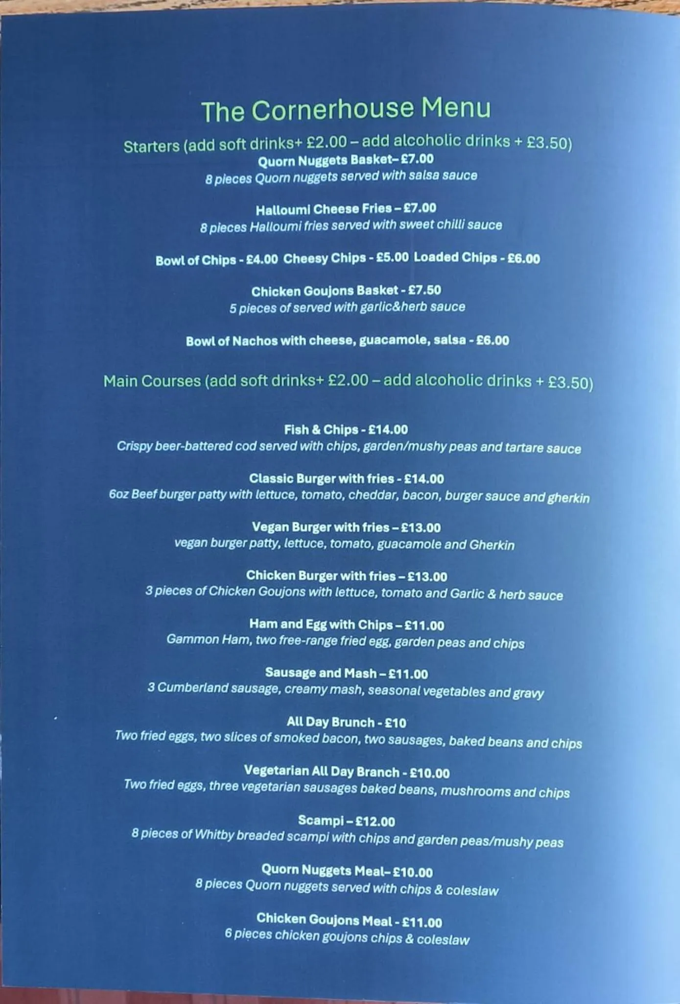 Restaurant/places to eat in The Cornerhouse