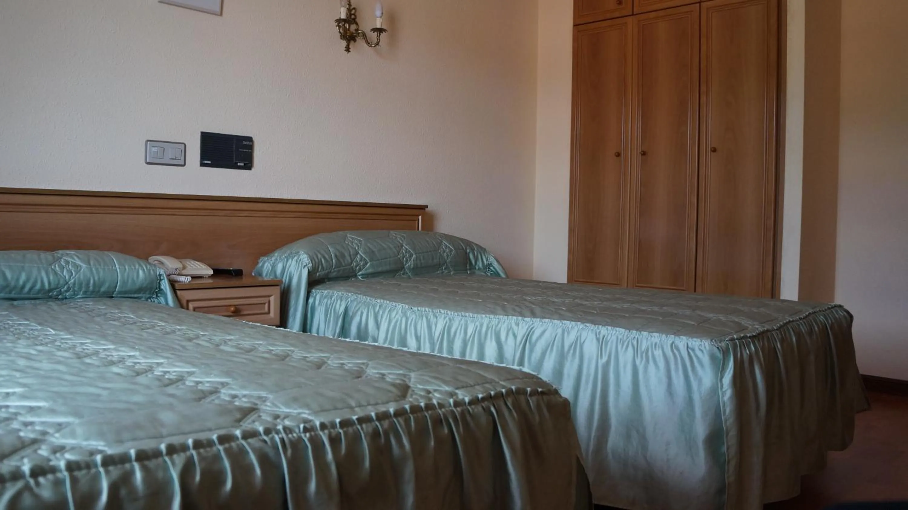 Decorative detail, Bed in Hotel Larry