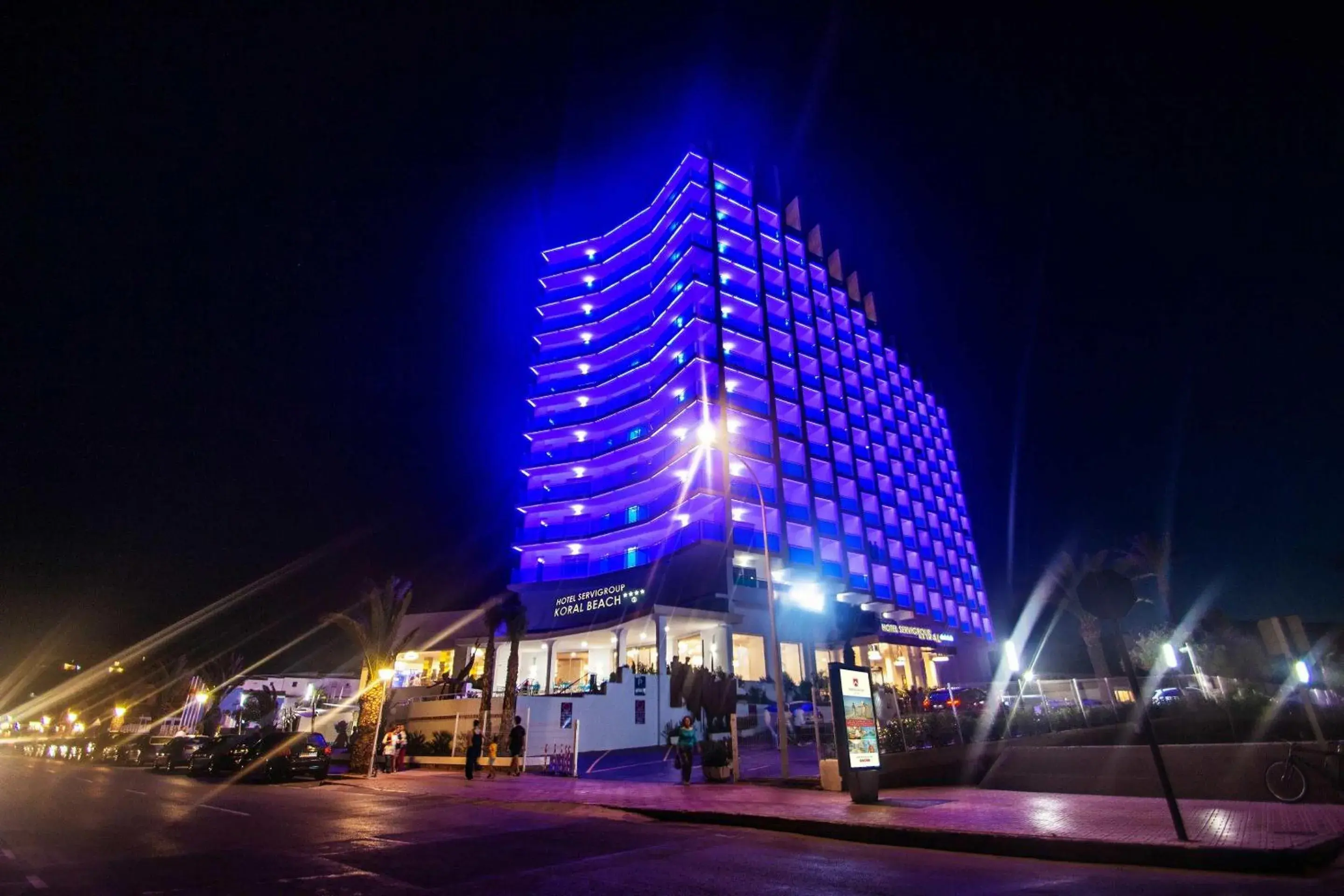 Property building in Hotel Servigroup Koral Beach 4 Sup Property building in Hotel Servigroup Koral Beach 4 Sup