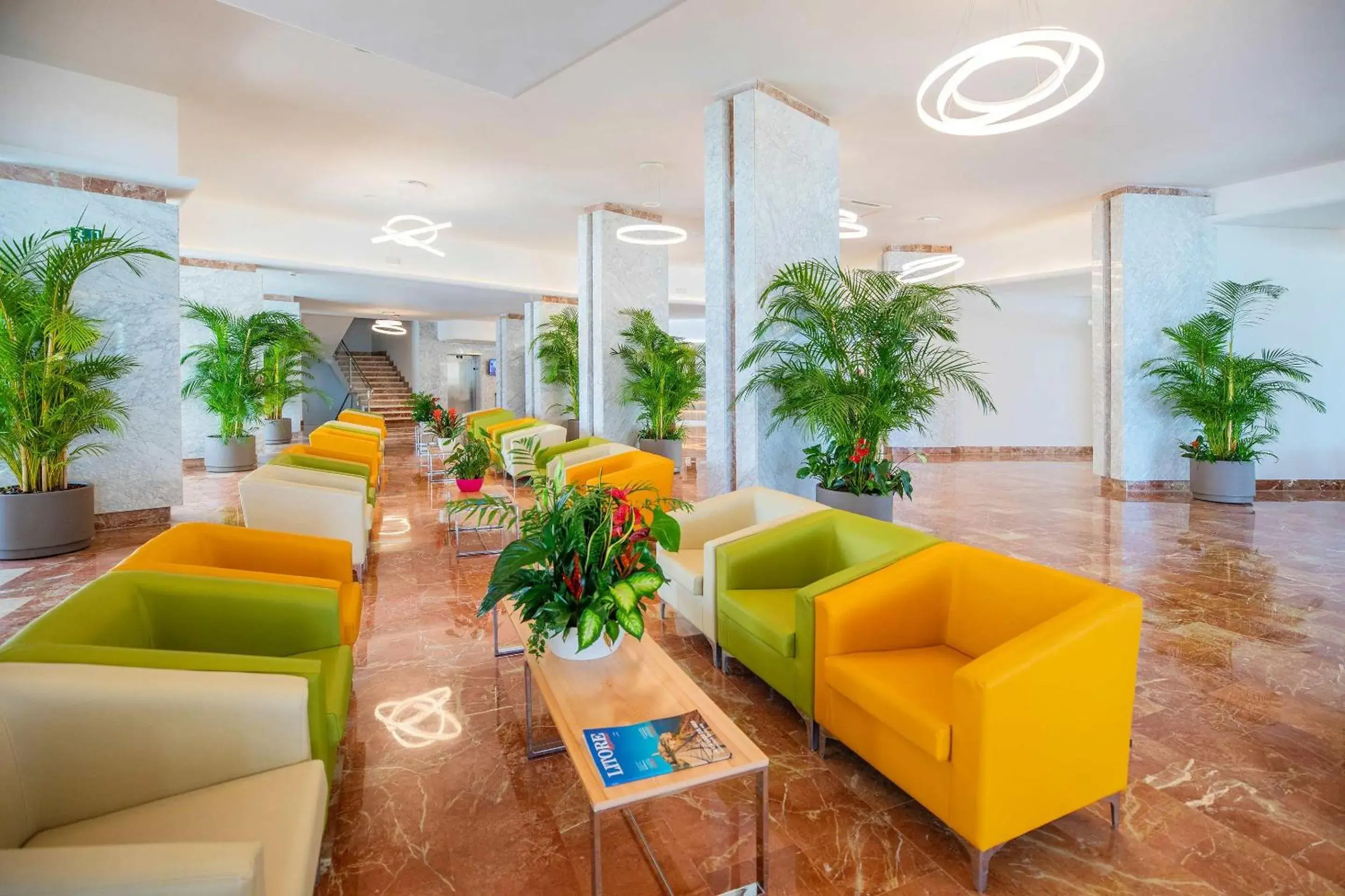 Lobby or reception in Hotel Servigroup Koral Beach 4 Sup Lobby or reception in Hotel Servigroup Koral Beach 4 Sup