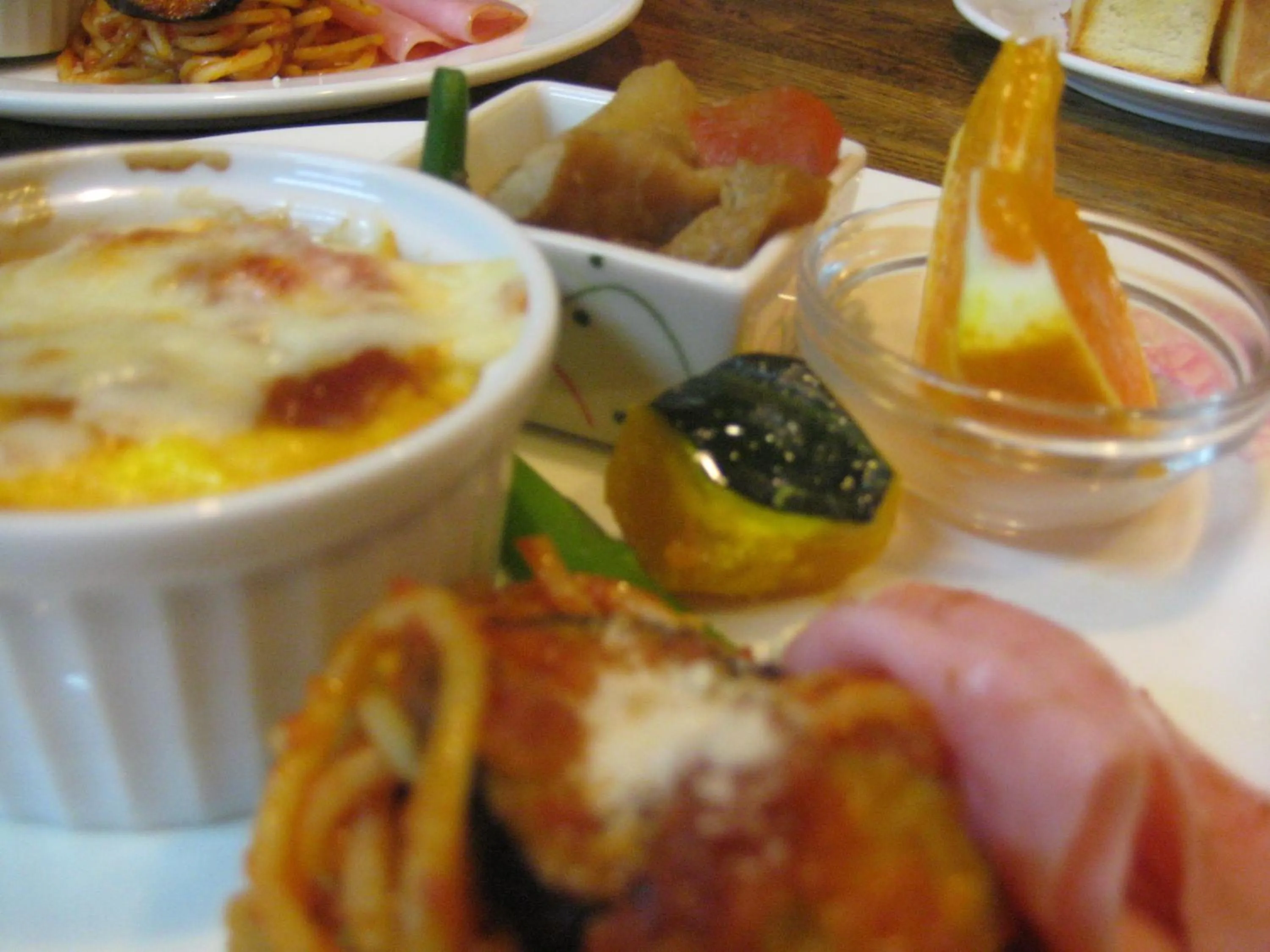 Food close-up in Pension Yumekukan