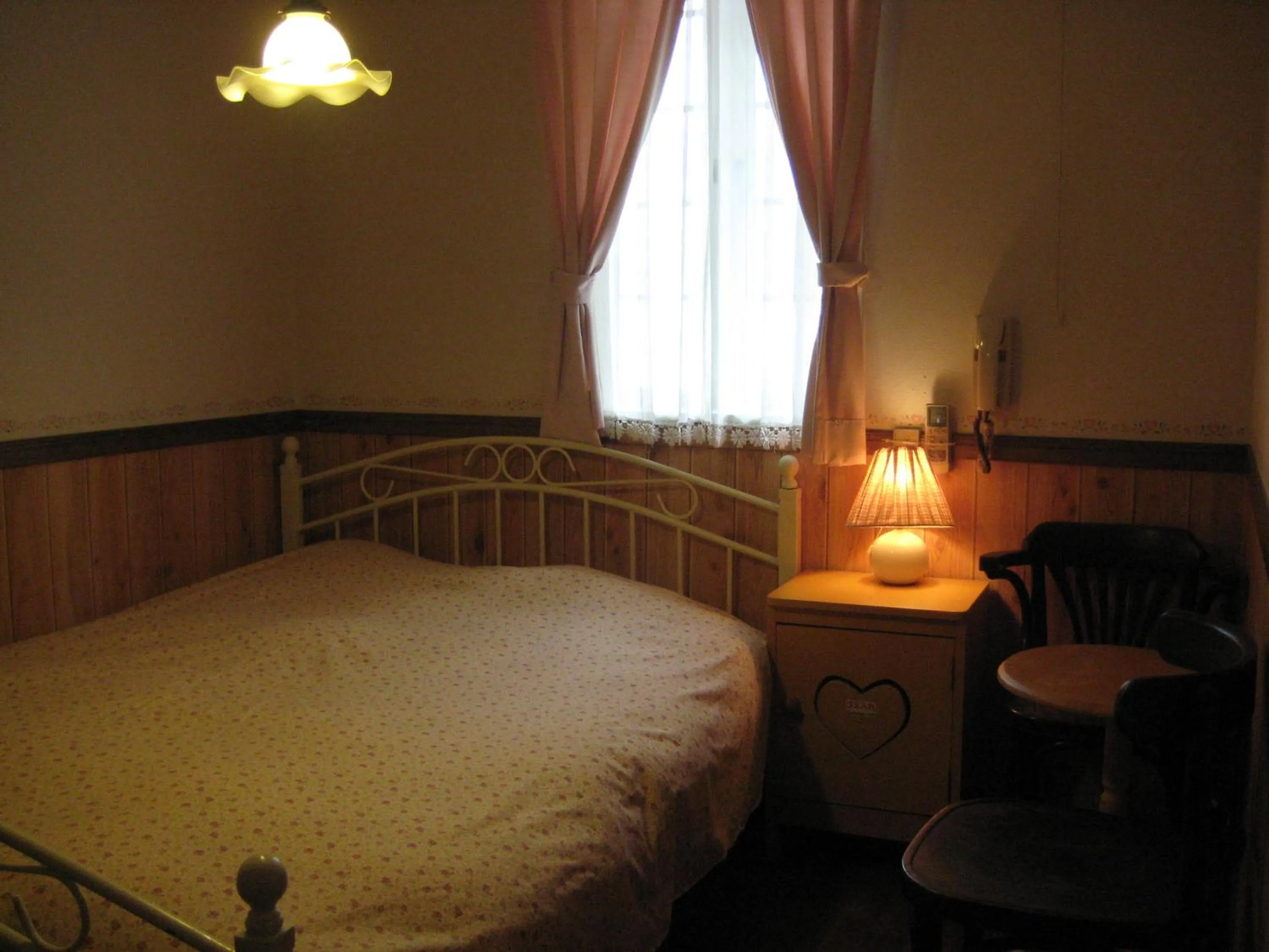 Bed in Pension Yumekukan