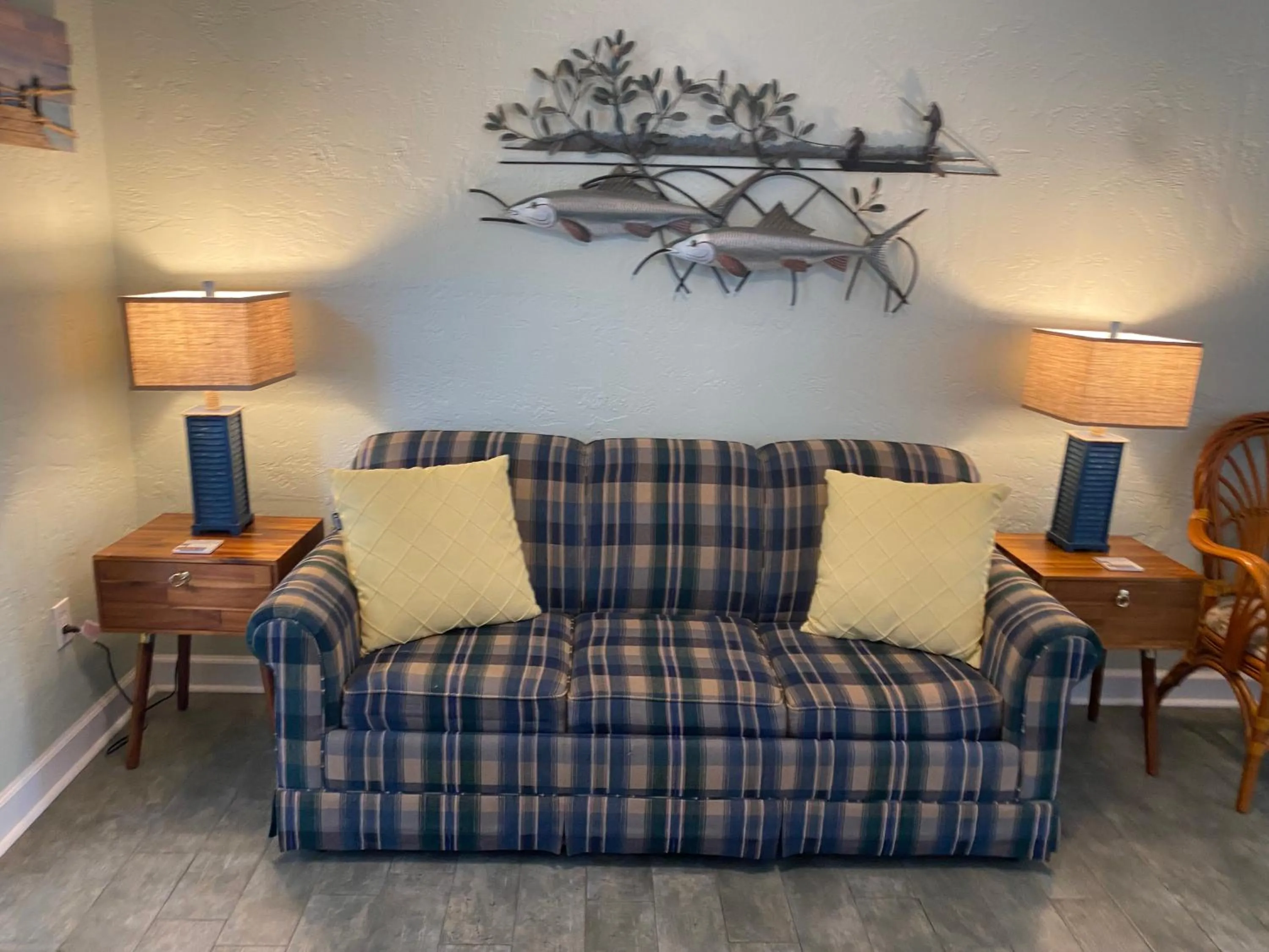 Living room in Pirates Pointe Resort