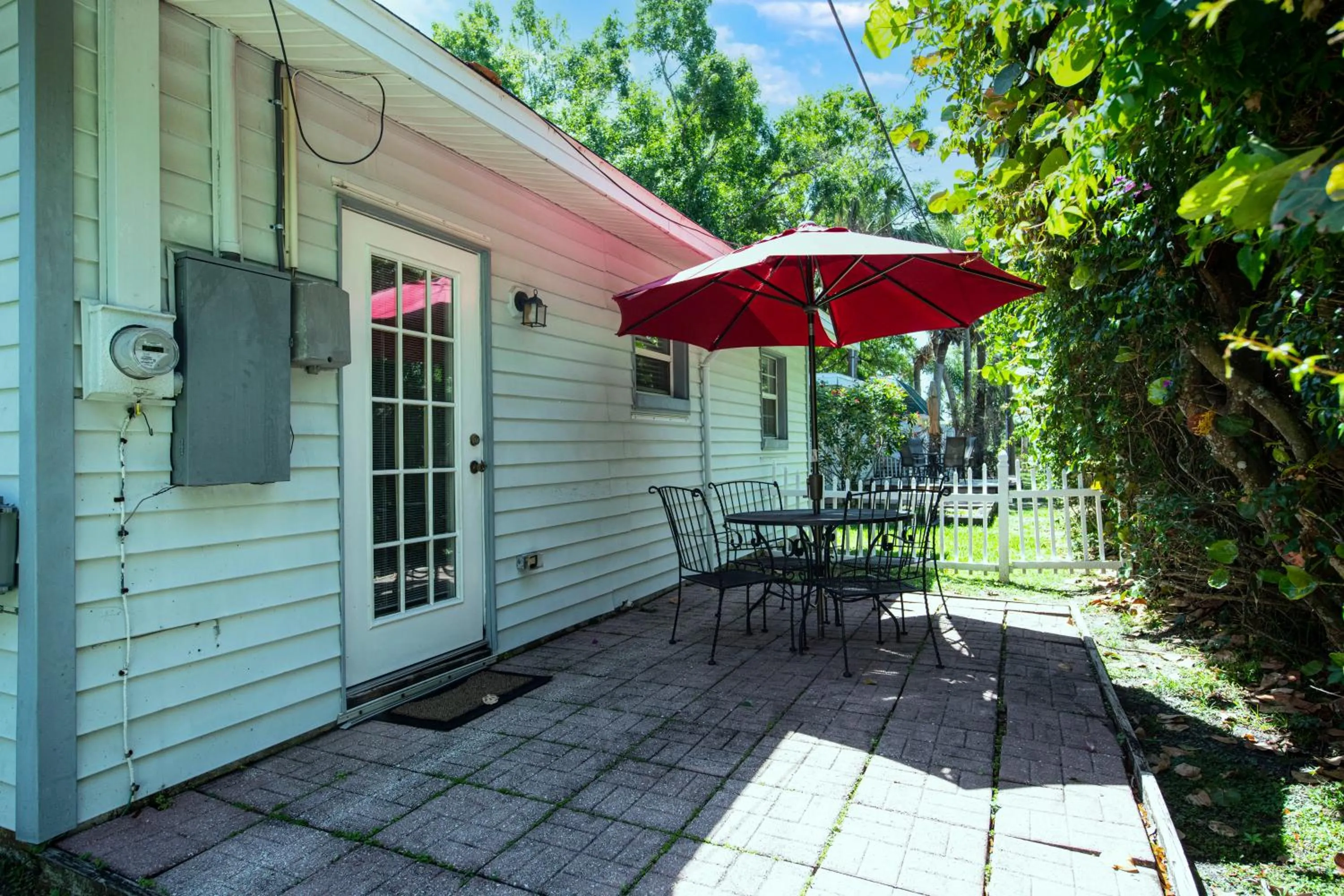 Patio in Pirates Pointe Resort