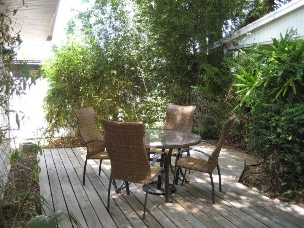 Patio in Pirates Pointe Resort