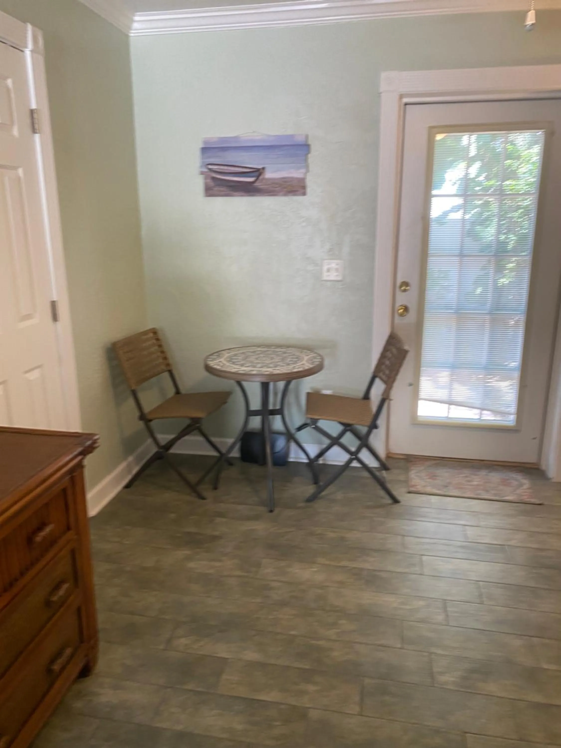 Dining area in Pirates Pointe Resort