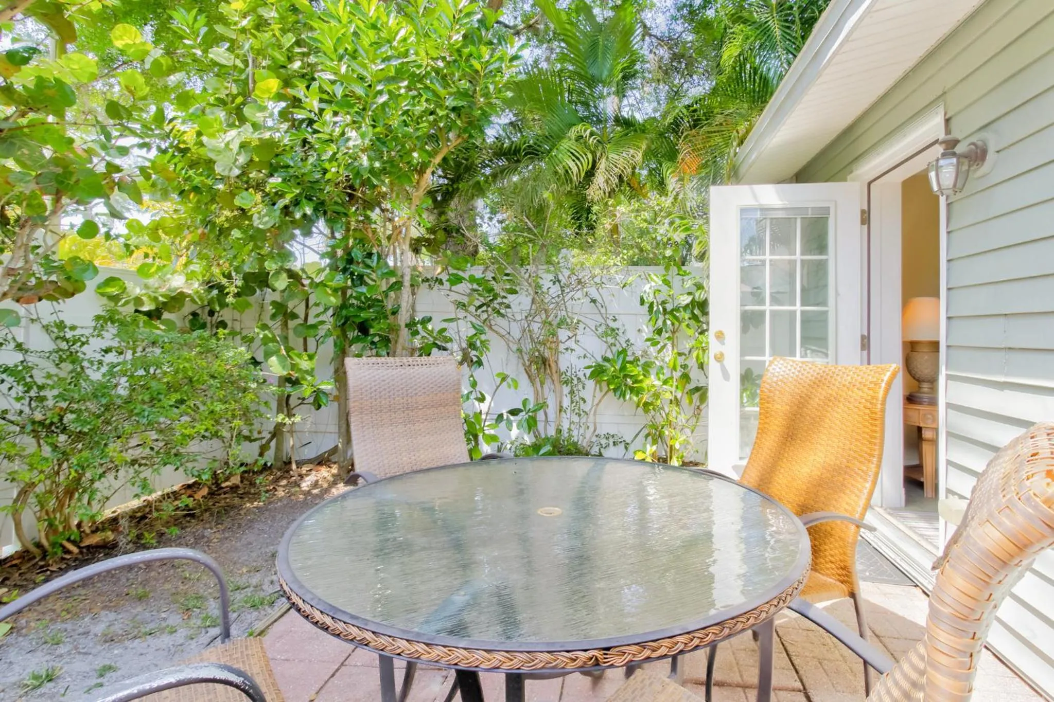 Patio in Pirates Pointe Resort