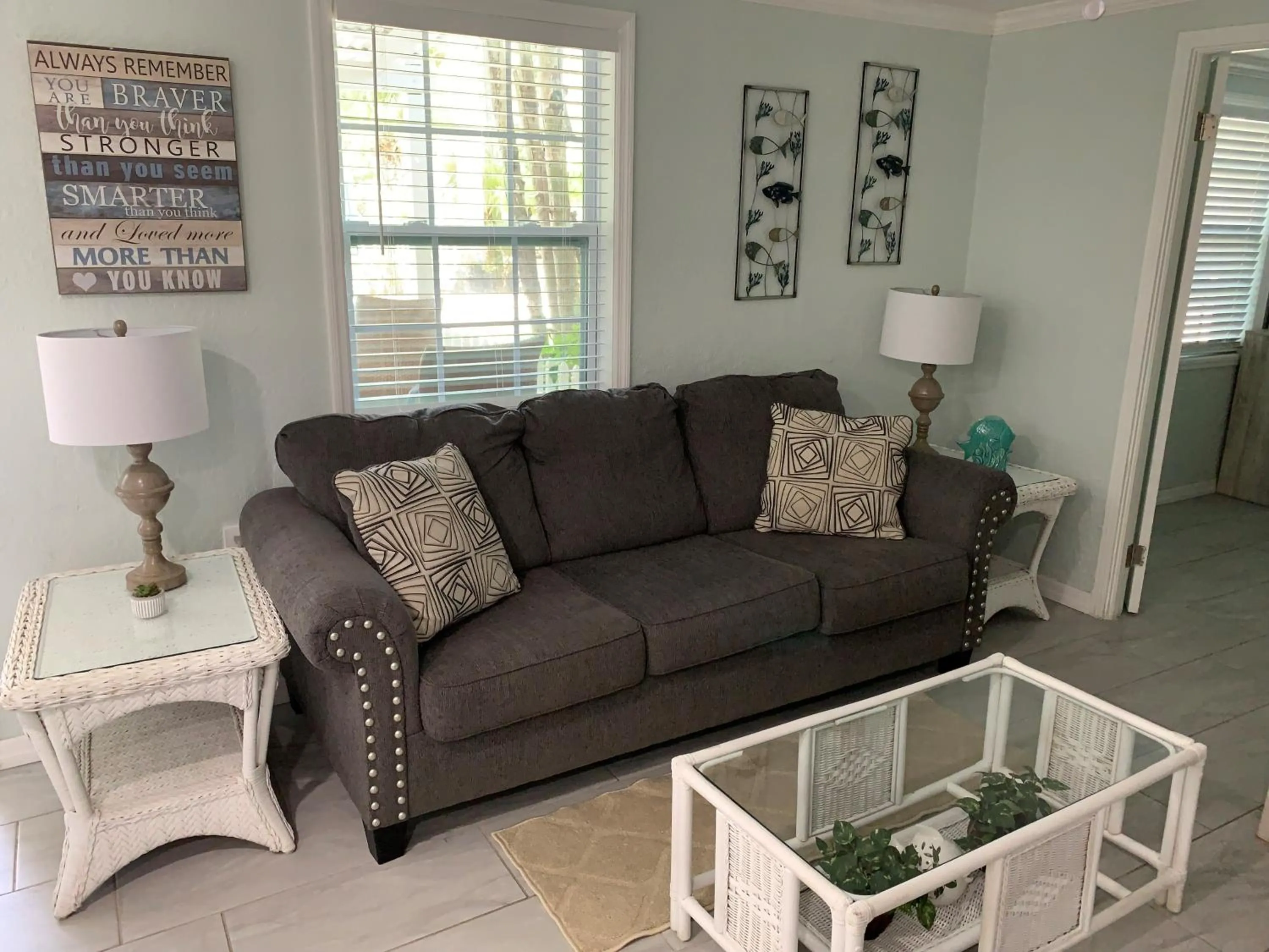 Living room in Pirates Pointe Resort