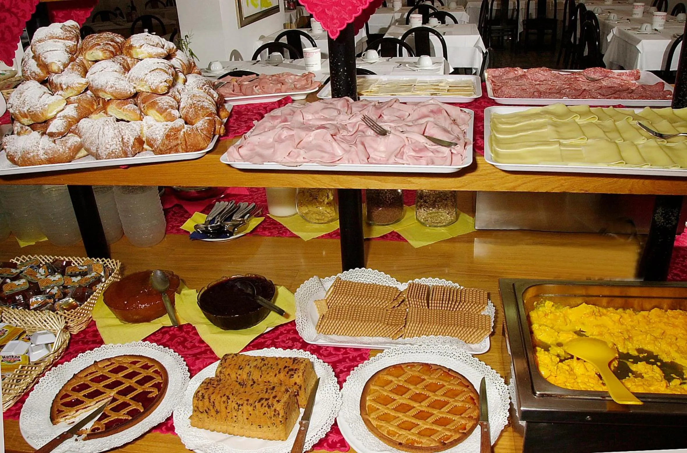 Food close-up in Hotel Wally